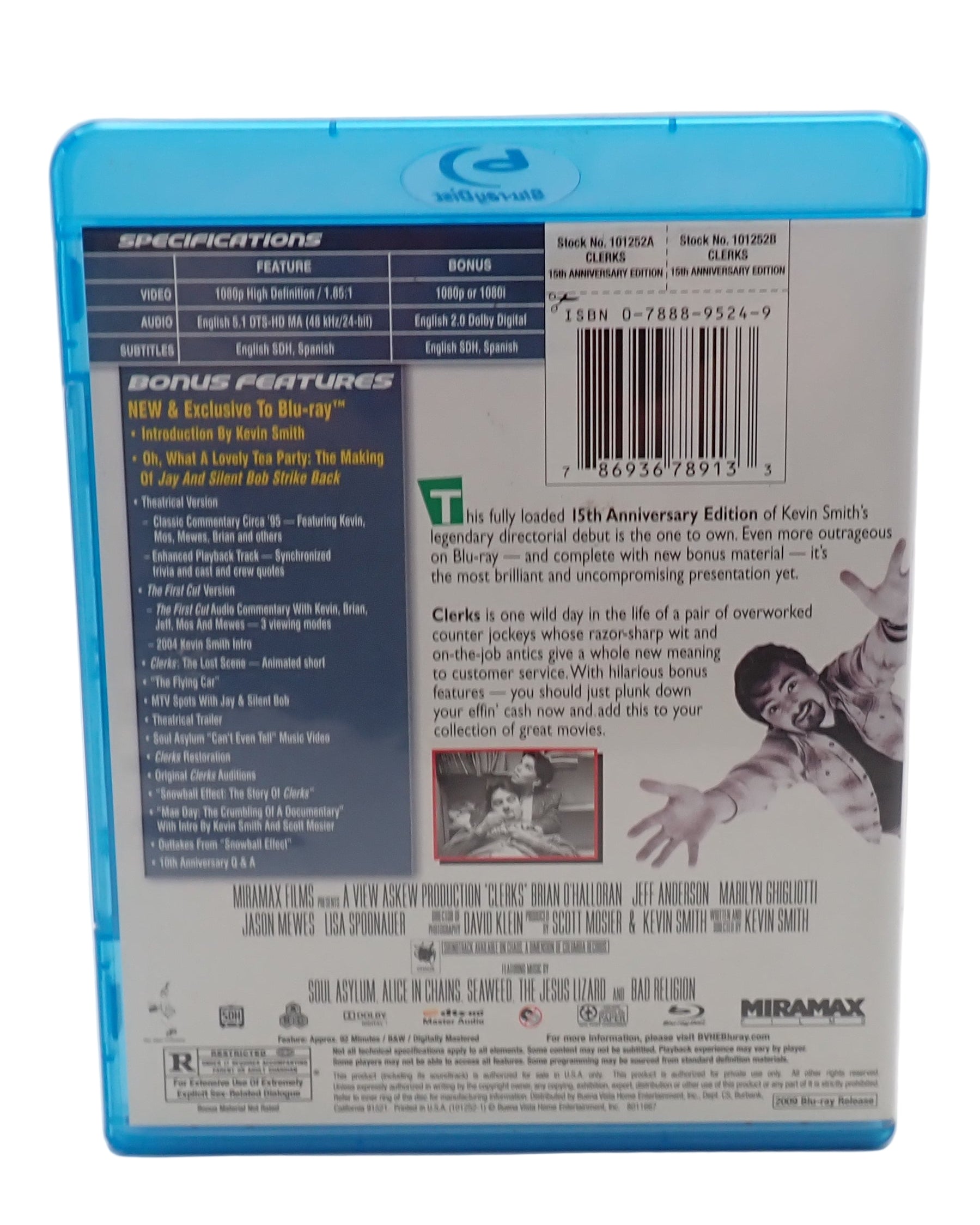 Clerks (15th Anniversary Edition) - Blu-ray