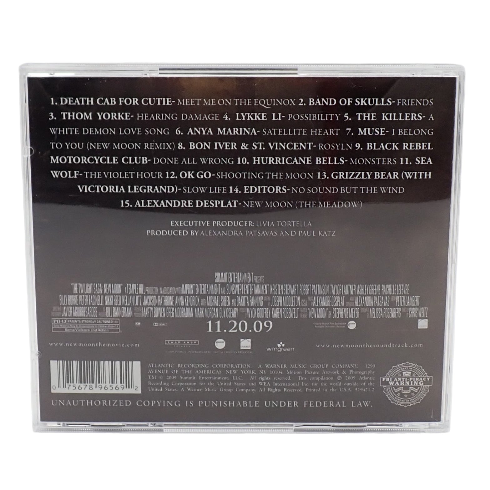 The Twilight Saga: New Moon (Original Motion Picture Soundtrack) - CD