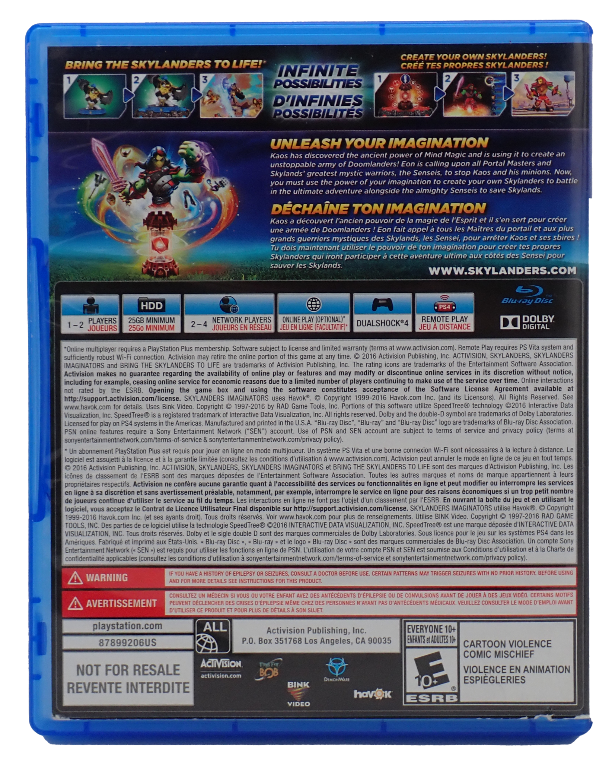 Skylanders Imaginators - PS4