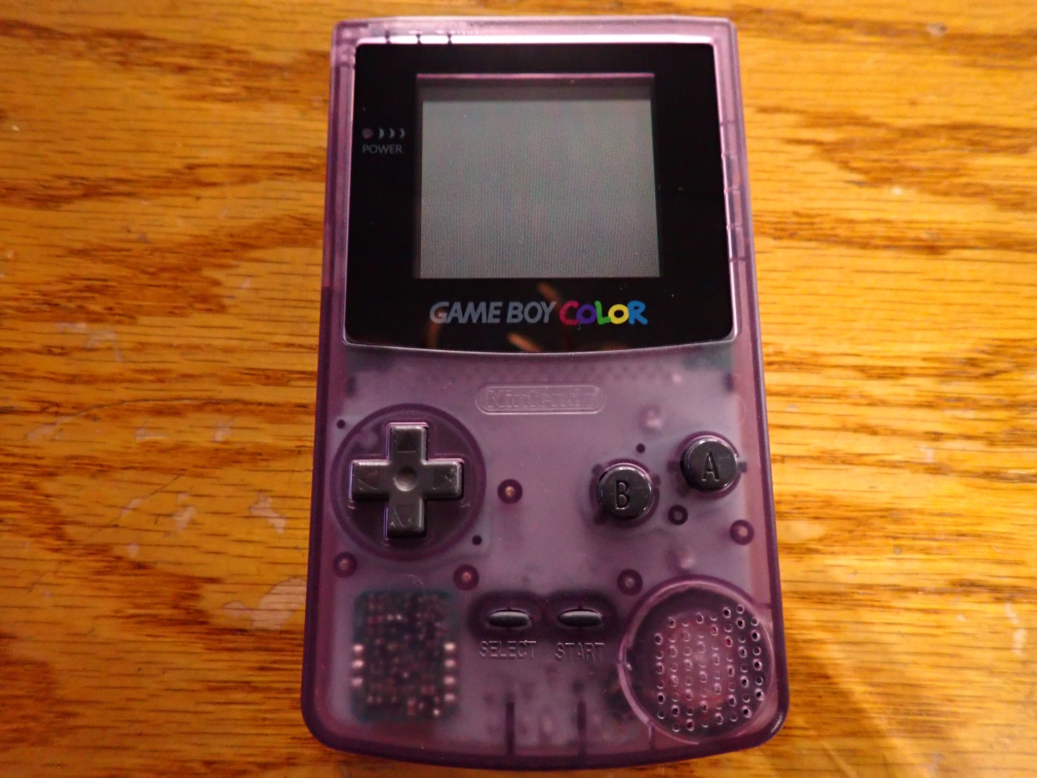 ATOMIC PURPLE NINTENDO GAMEBOY COLOR -Works great 2024 ! Comes with Turok 2