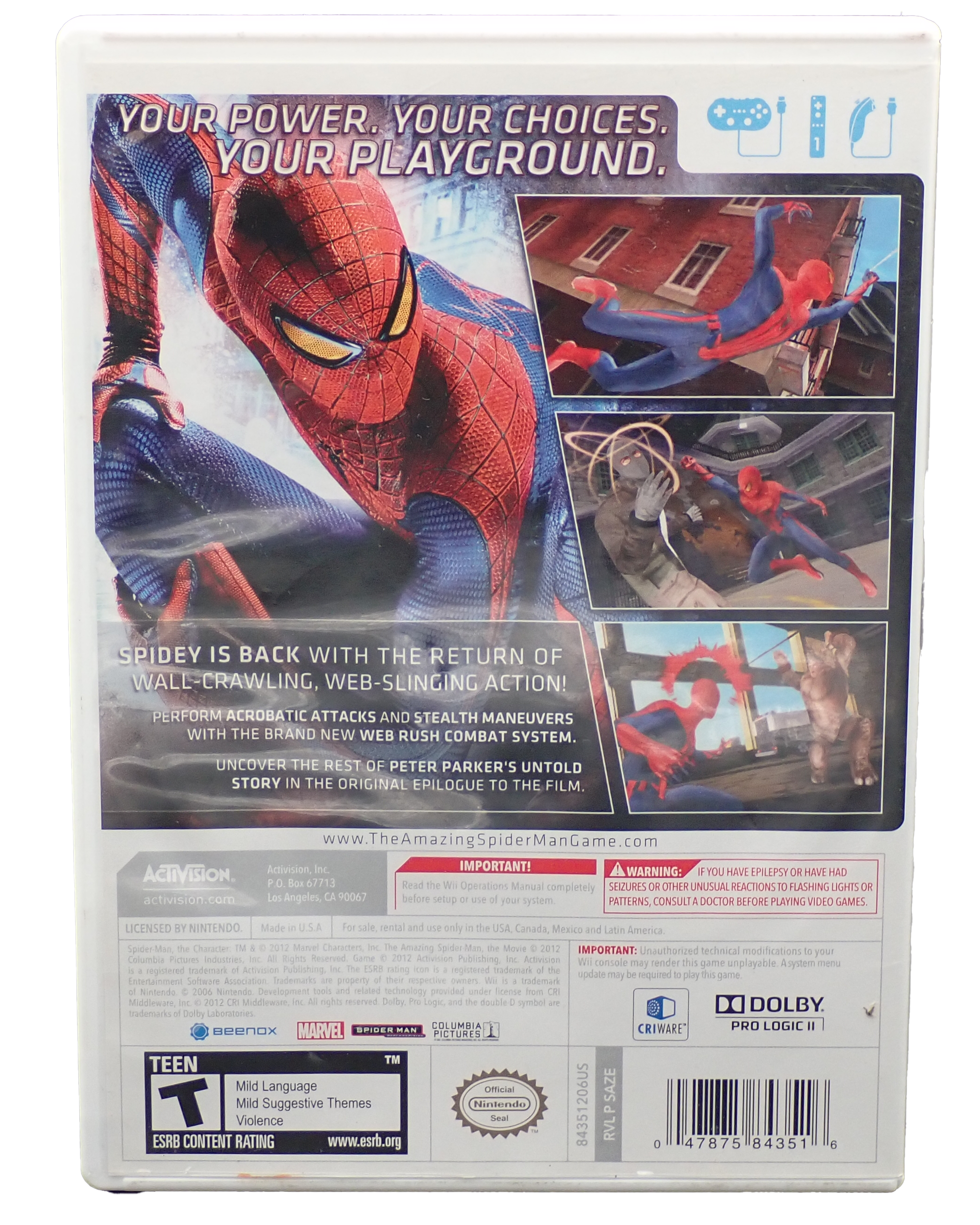 The Amazing Spider-Man - Wii