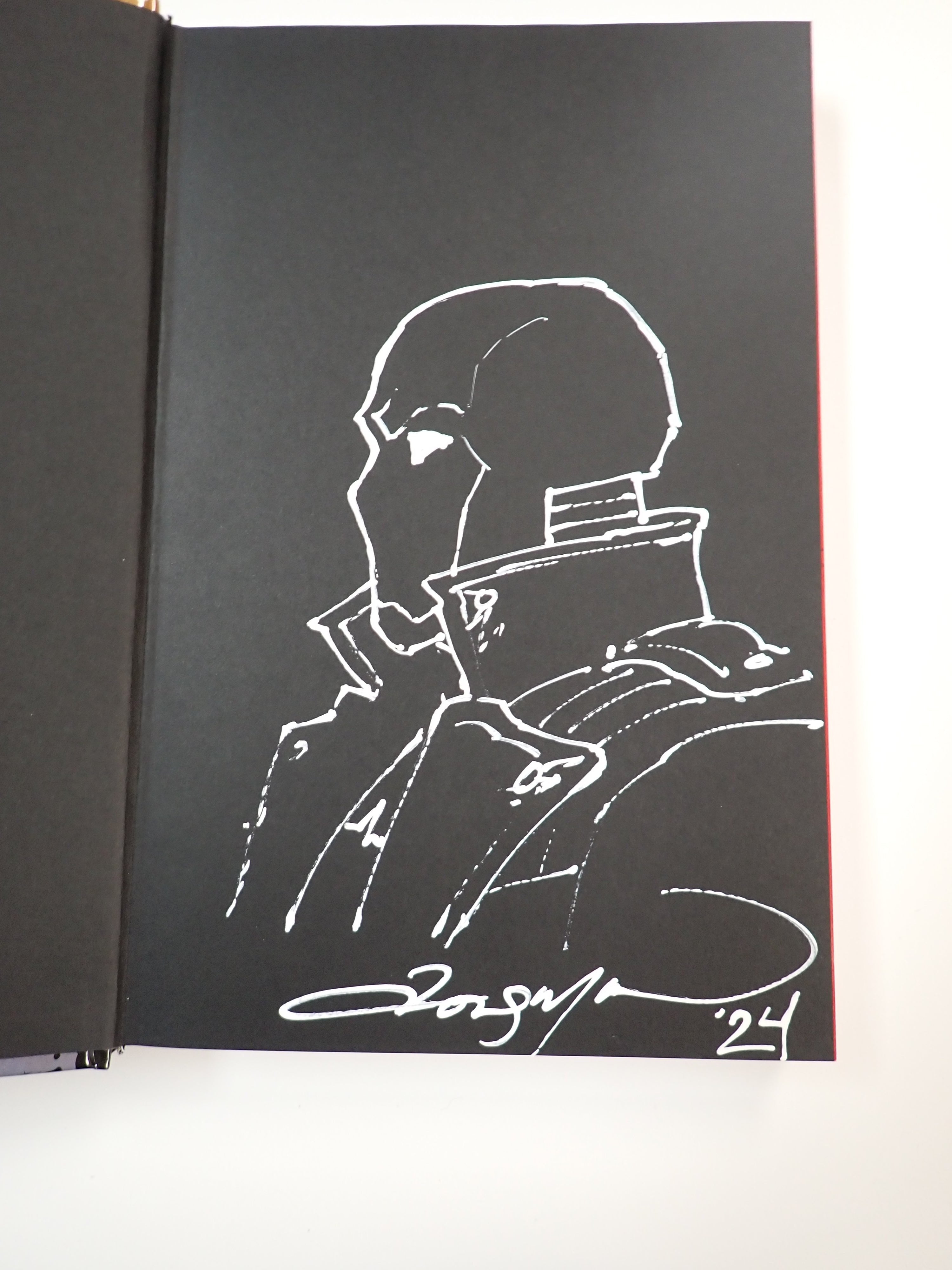 Batman: Under the Red Hood Deluxe Edition SIGNED & SKETCHED by TOM NGUYEN