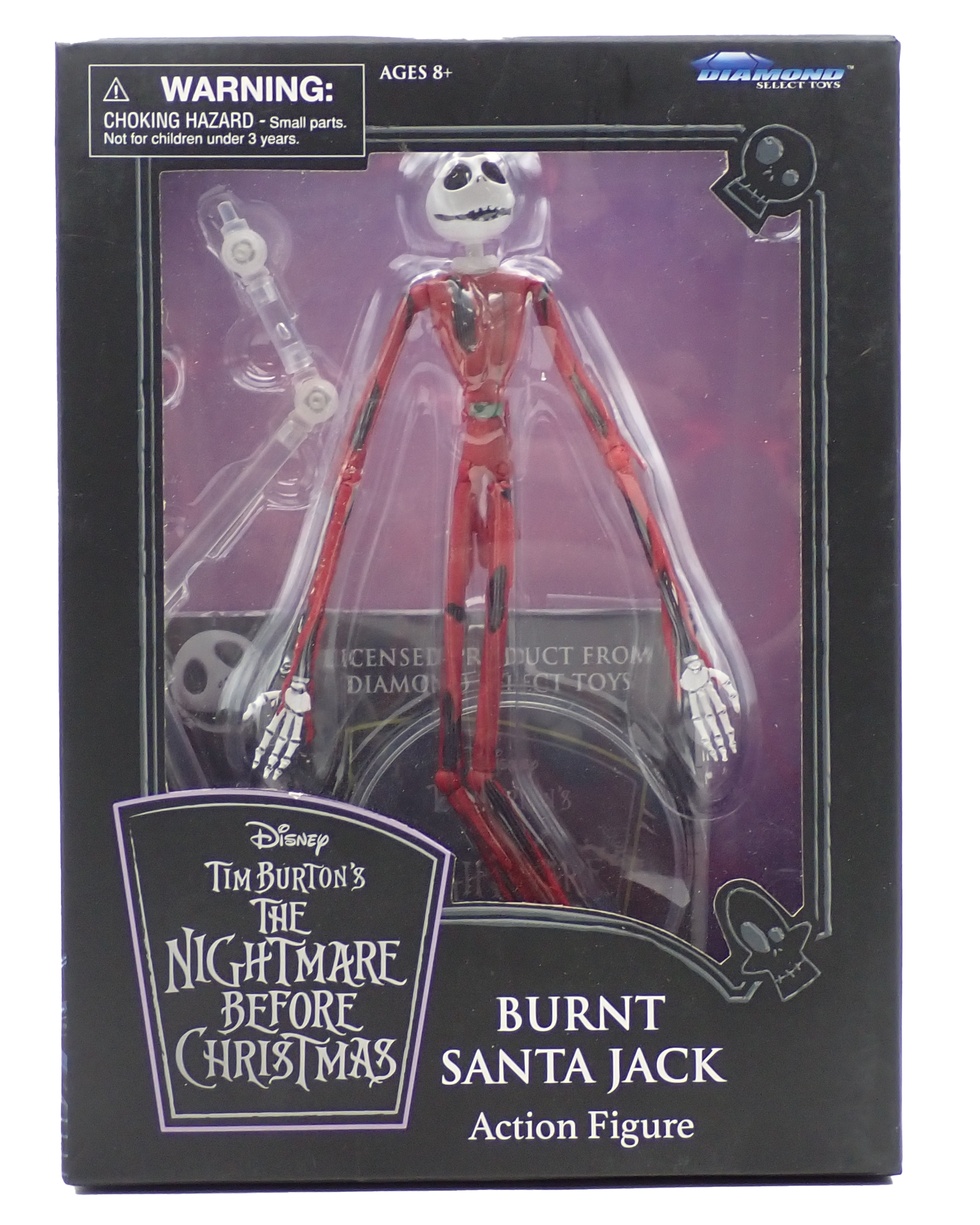 Burnt Santa Jack - Nightmare Before Christmas Figure
