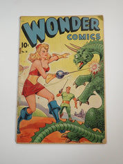 Wonder Comics #18 (1948) GD Cover detached