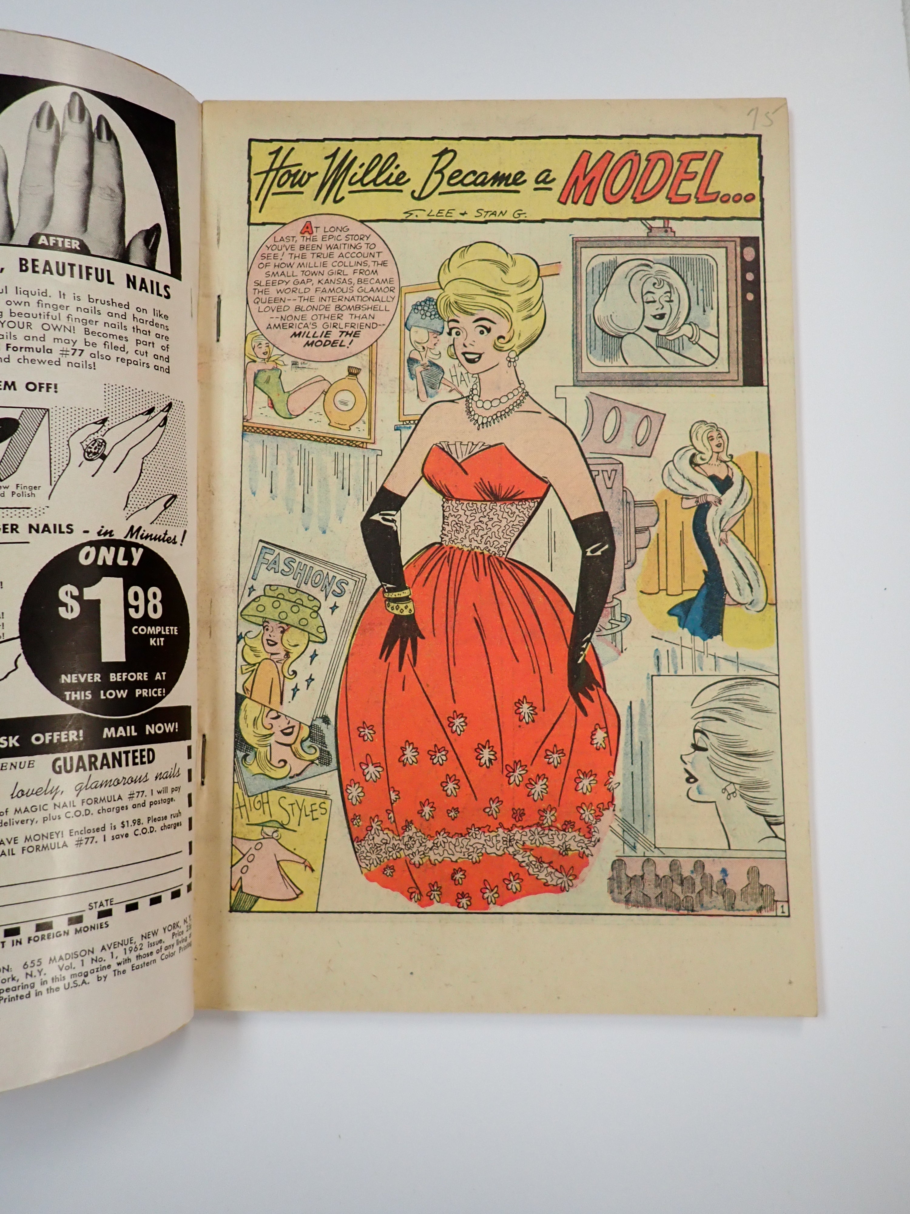 Millie the Model Annual #1 (1962) VG/FN