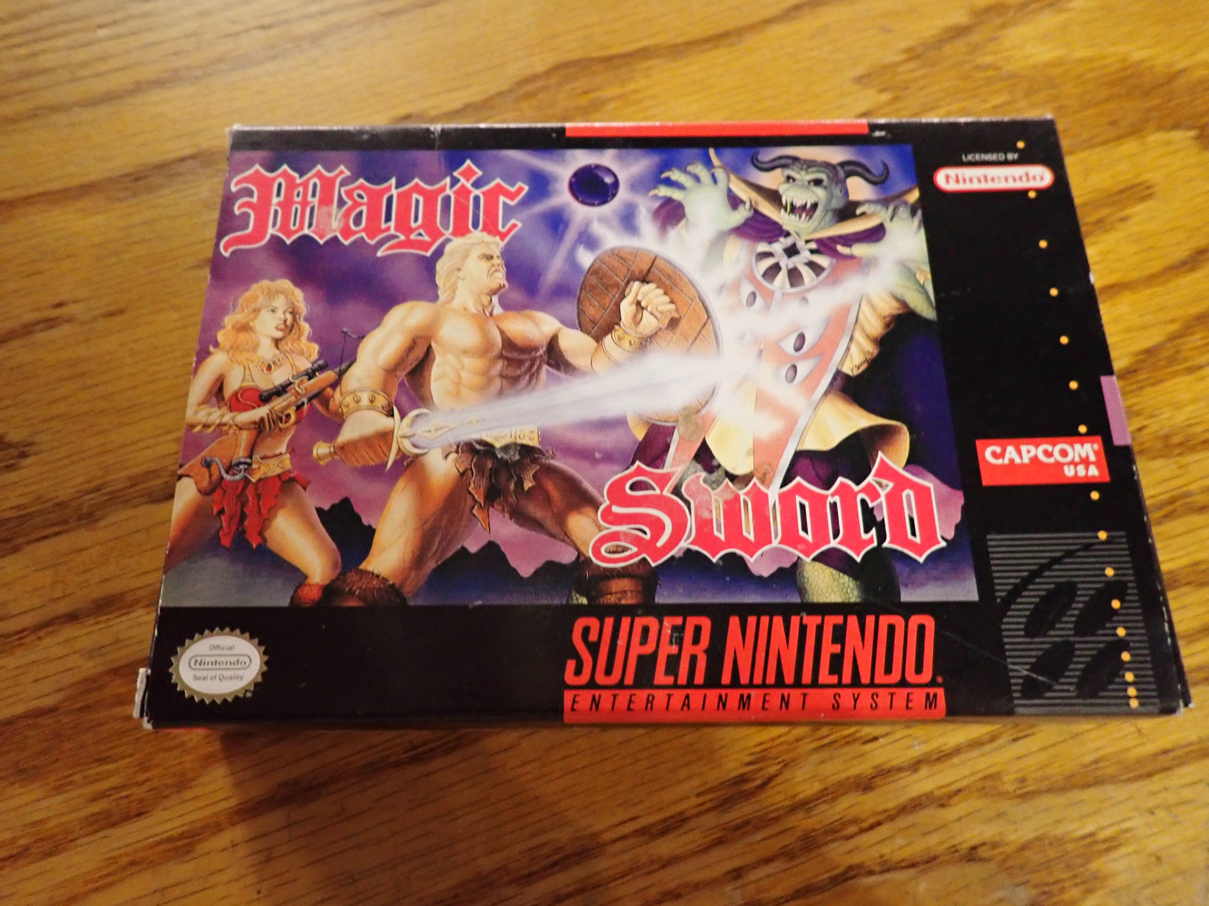 Magic Sword - SNES