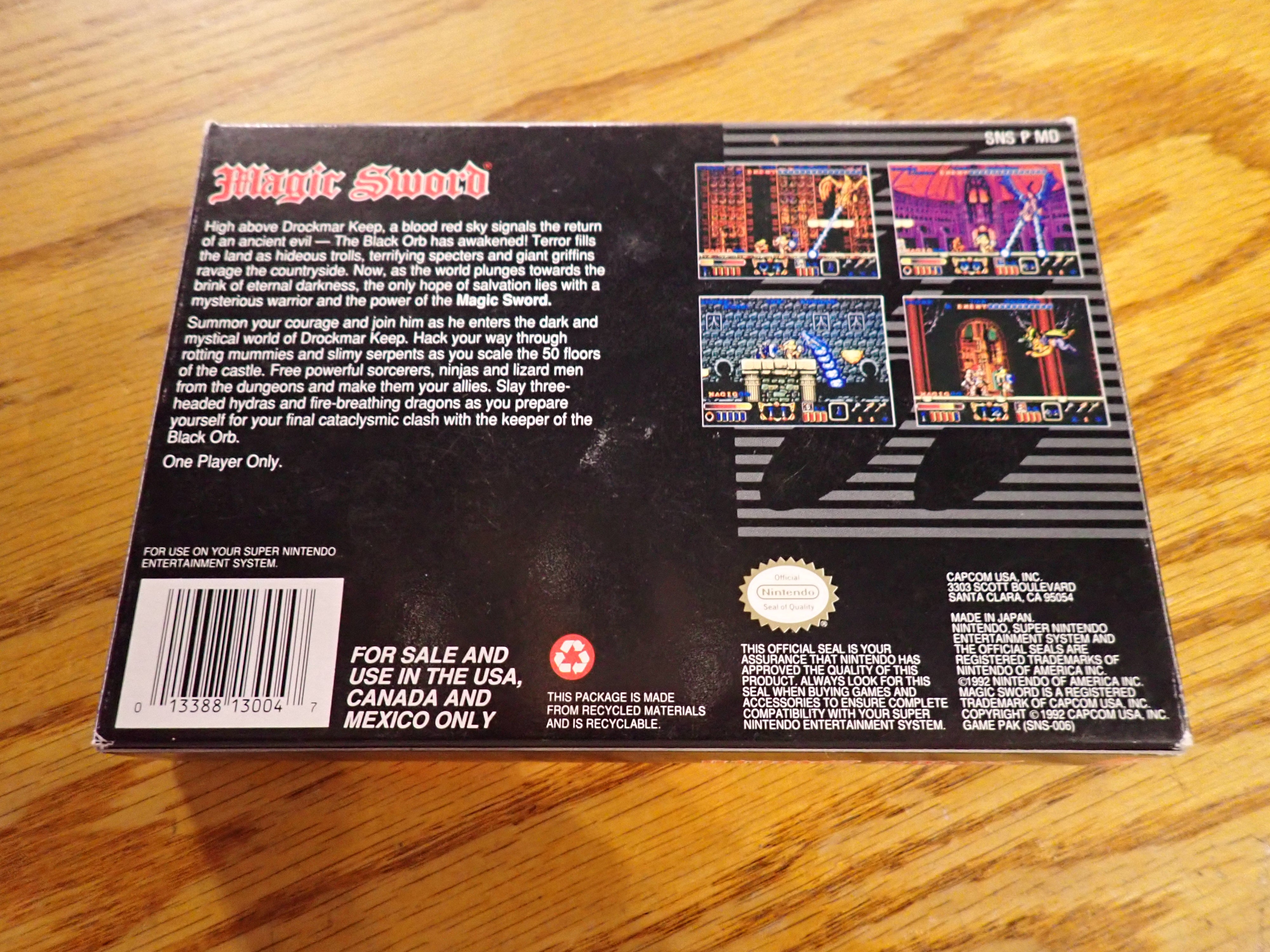Magic Sword - SNES