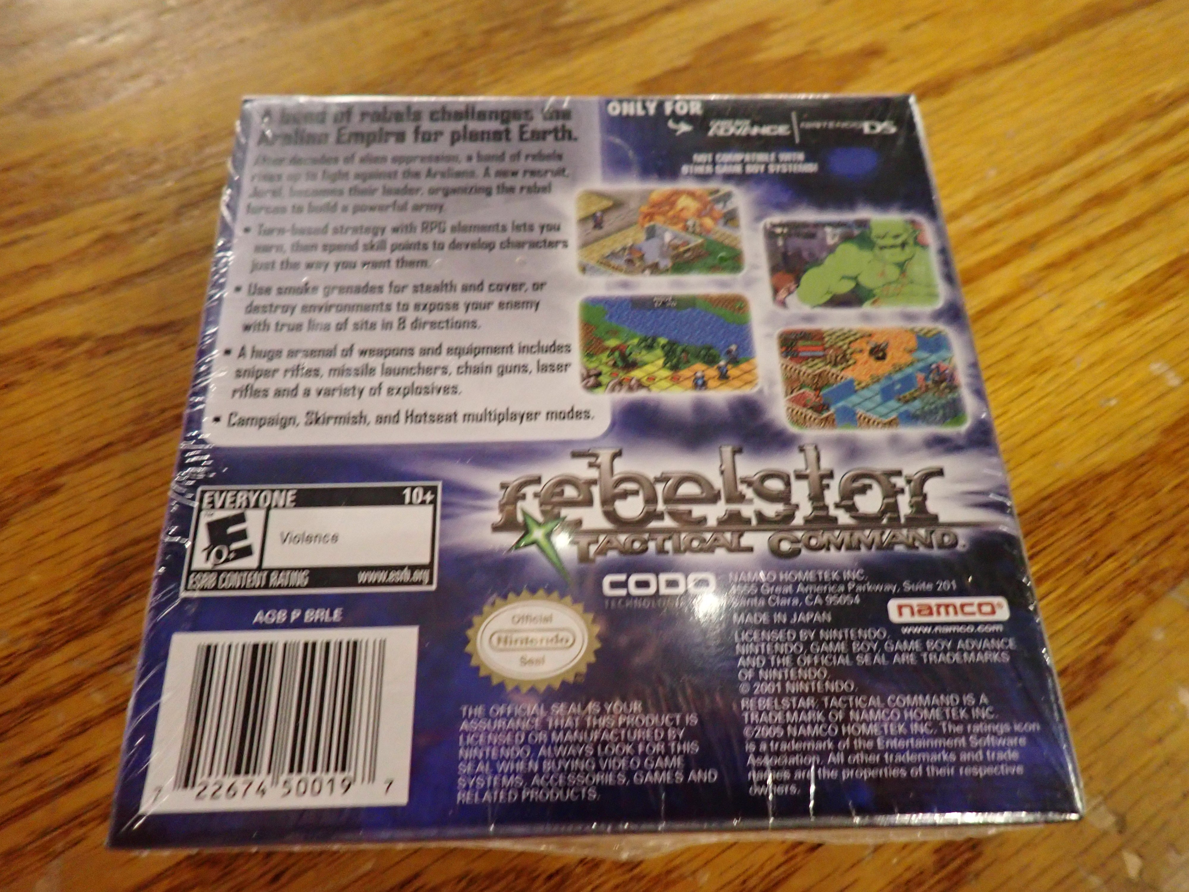 Rebelstar Tactical Command - GBA