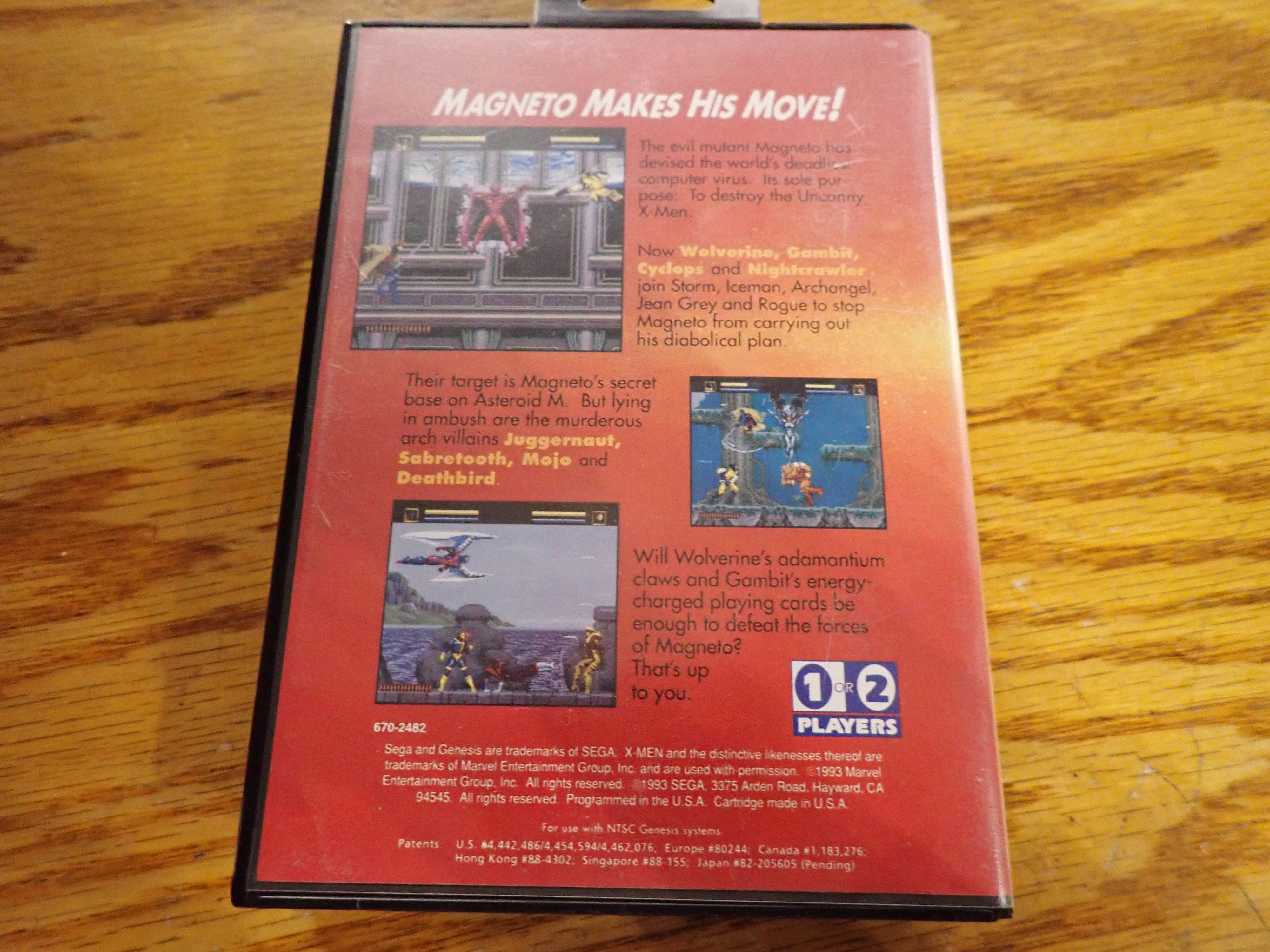X-Men - Sega Genesis