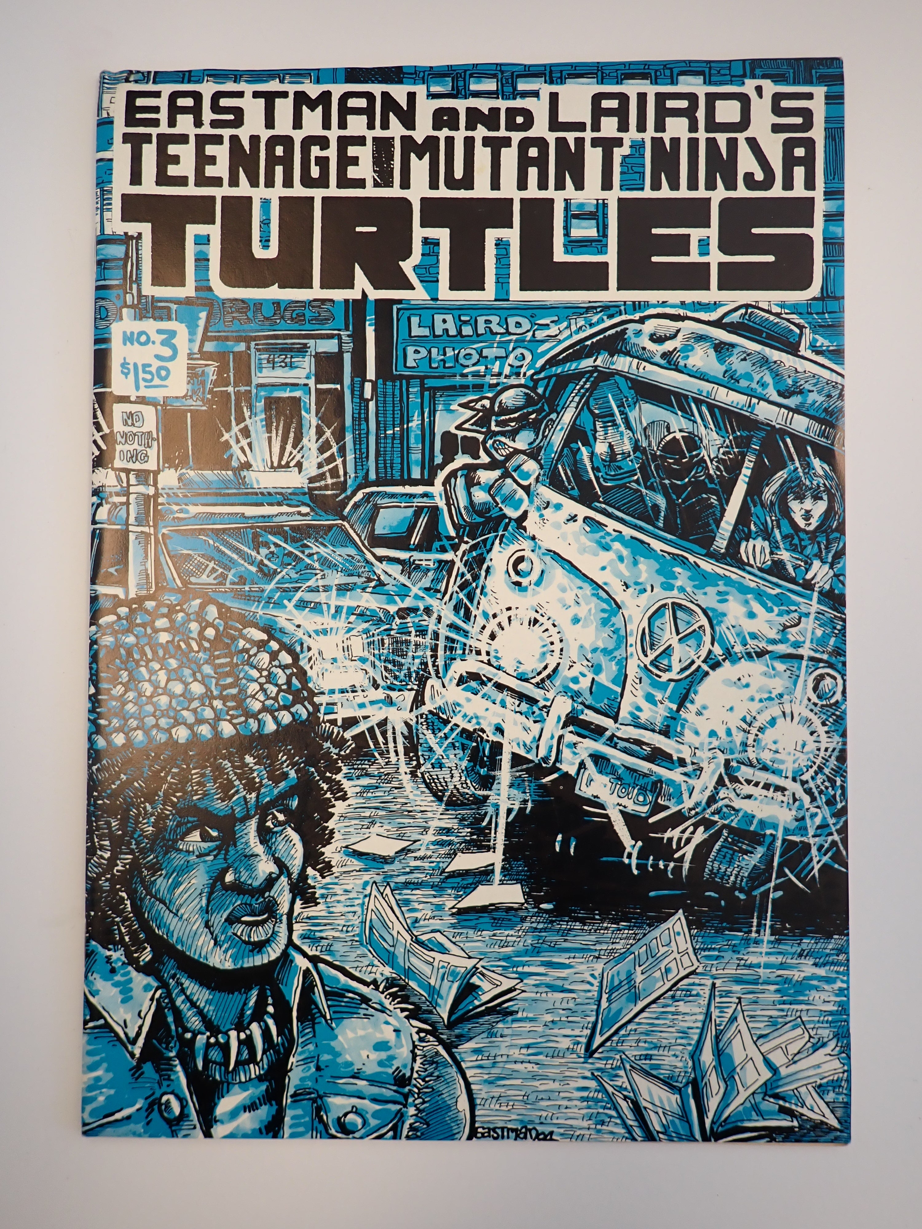 TMNT #3 (1985) Mirage Comics FN+