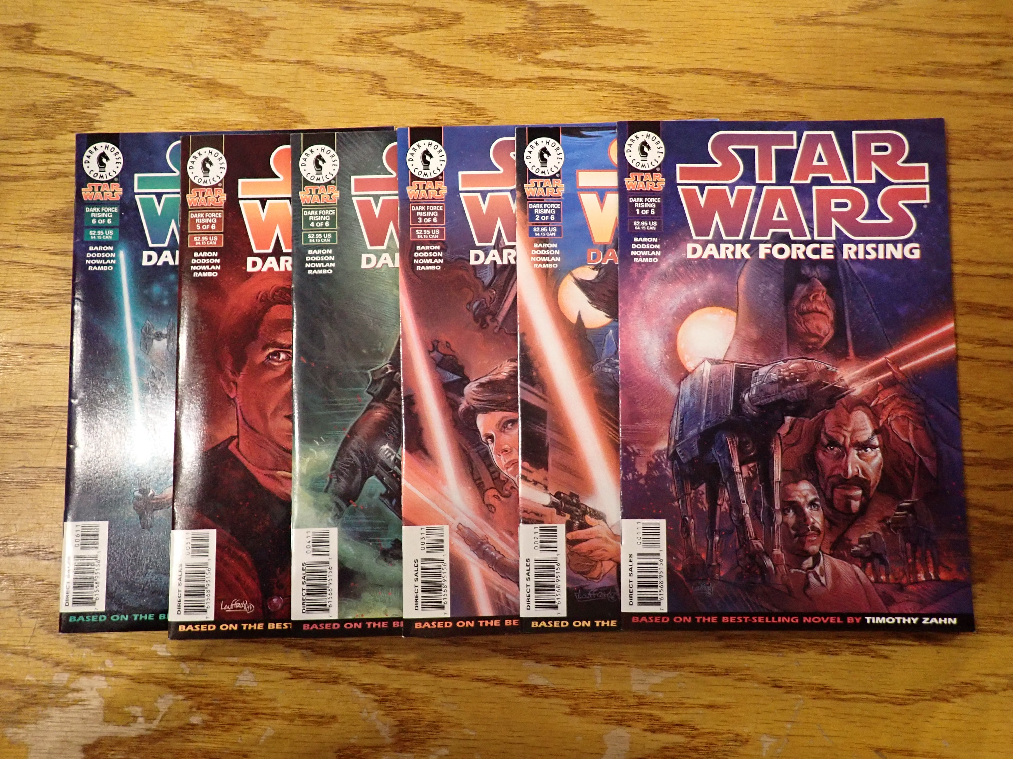 Star Wars: Dark Force Rising #1-6 (1997) VF/VF+