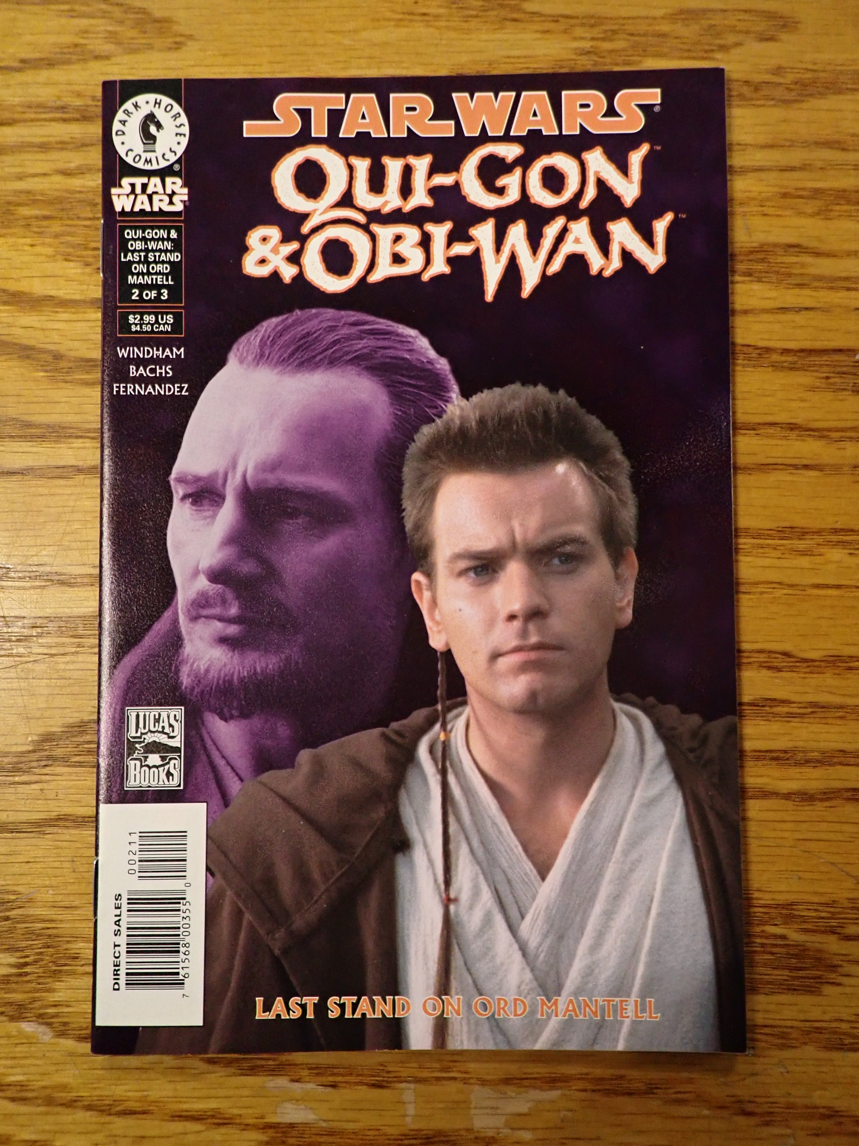 Star Wars: Qui-Gon & Obi-Wan - Last Stand on Ord Mantell #1-3 (2000) VF/VF+