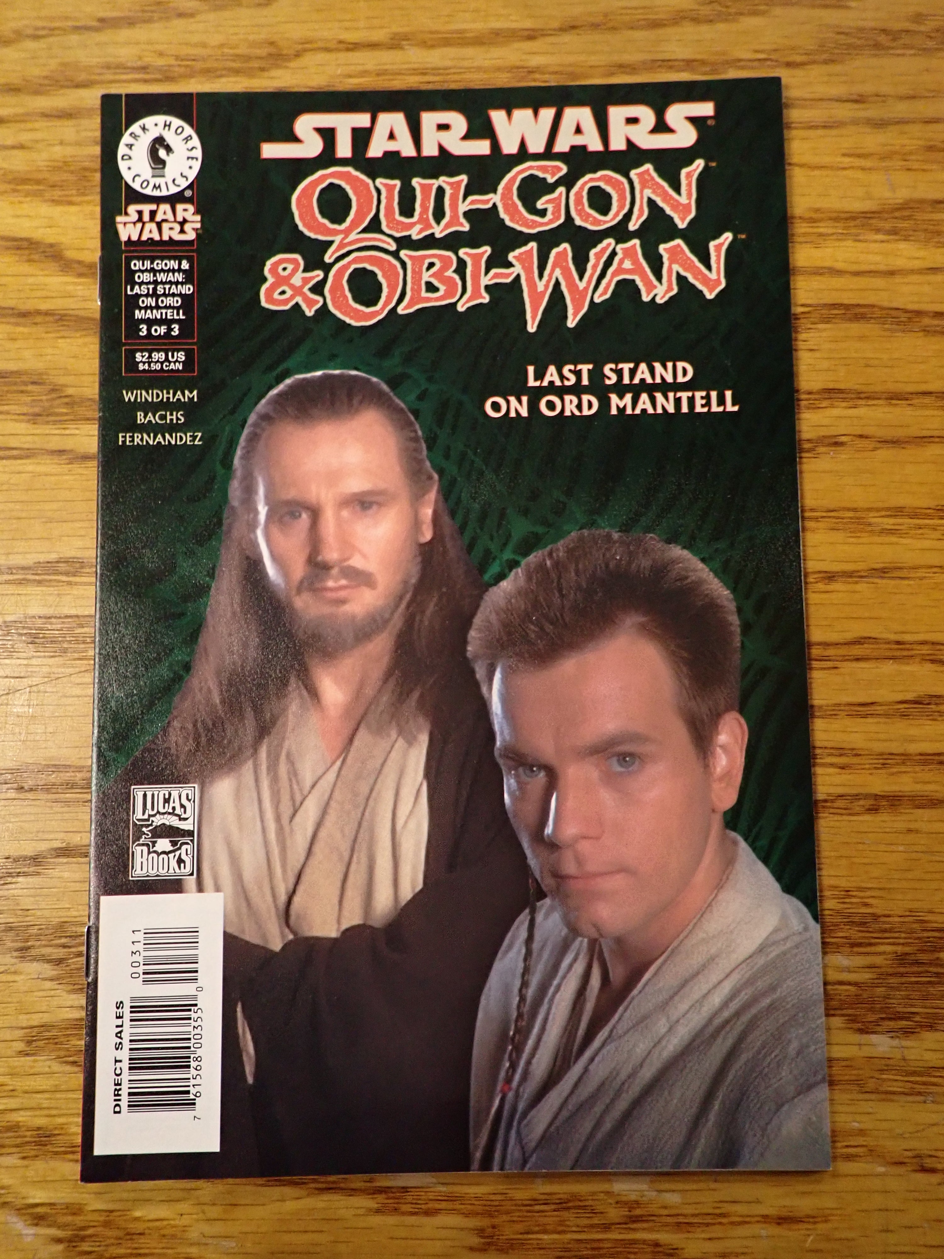 Star Wars: Qui-Gon & Obi-Wan - Last Stand on Ord Mantell #1-3 (2000) VF/VF+