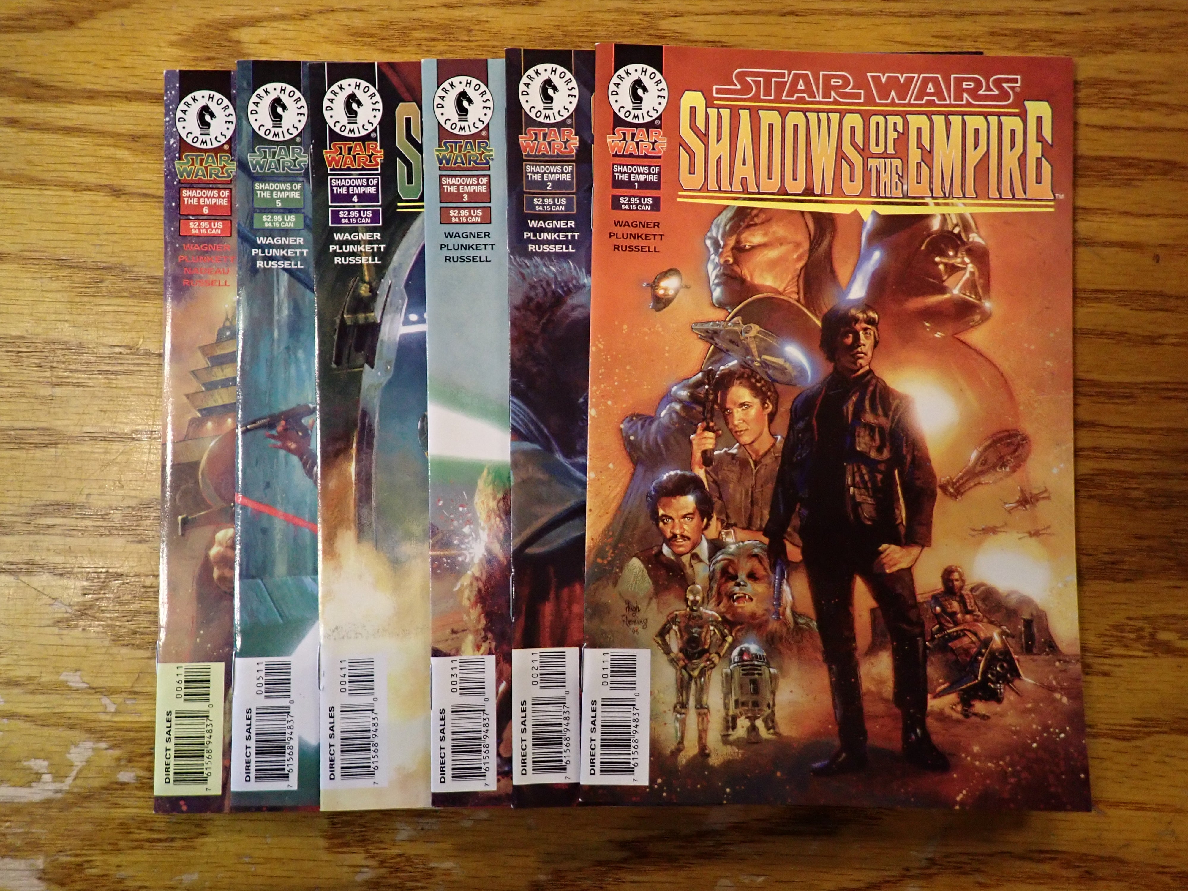 Star Wars: Shadows of the Empire #1-6 (1996) VF+