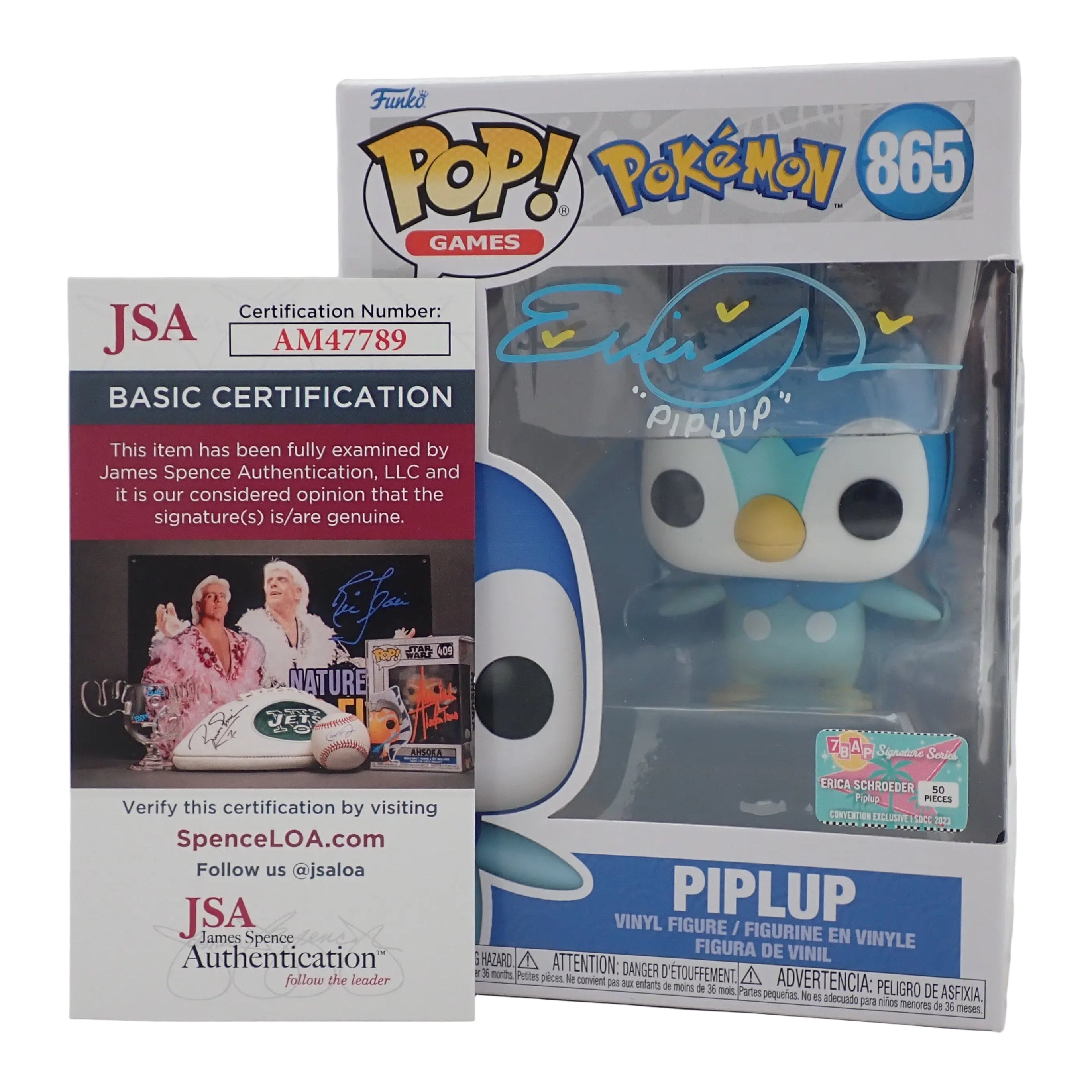 Piplup (Autographed) - POP! #865