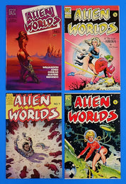 Alien Worlds #1-8 Set (1982) - VF (8.0+) - Dave Stevens Covers