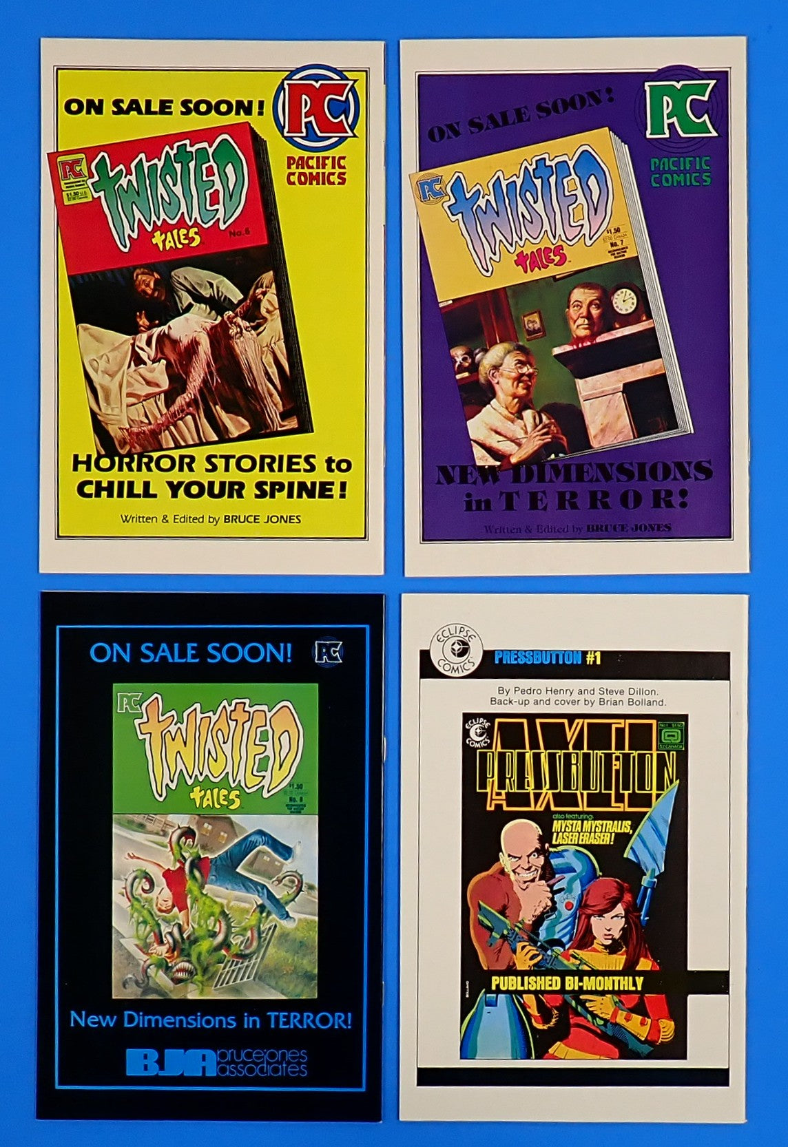 Alien Worlds #1-8 Set (1982) - VF (8.0+) - Dave Stevens Covers