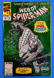 Web of Spider-Man #100 (1993) - FN/VF (7.0-7.5) - SIGNED Alex Saviuk