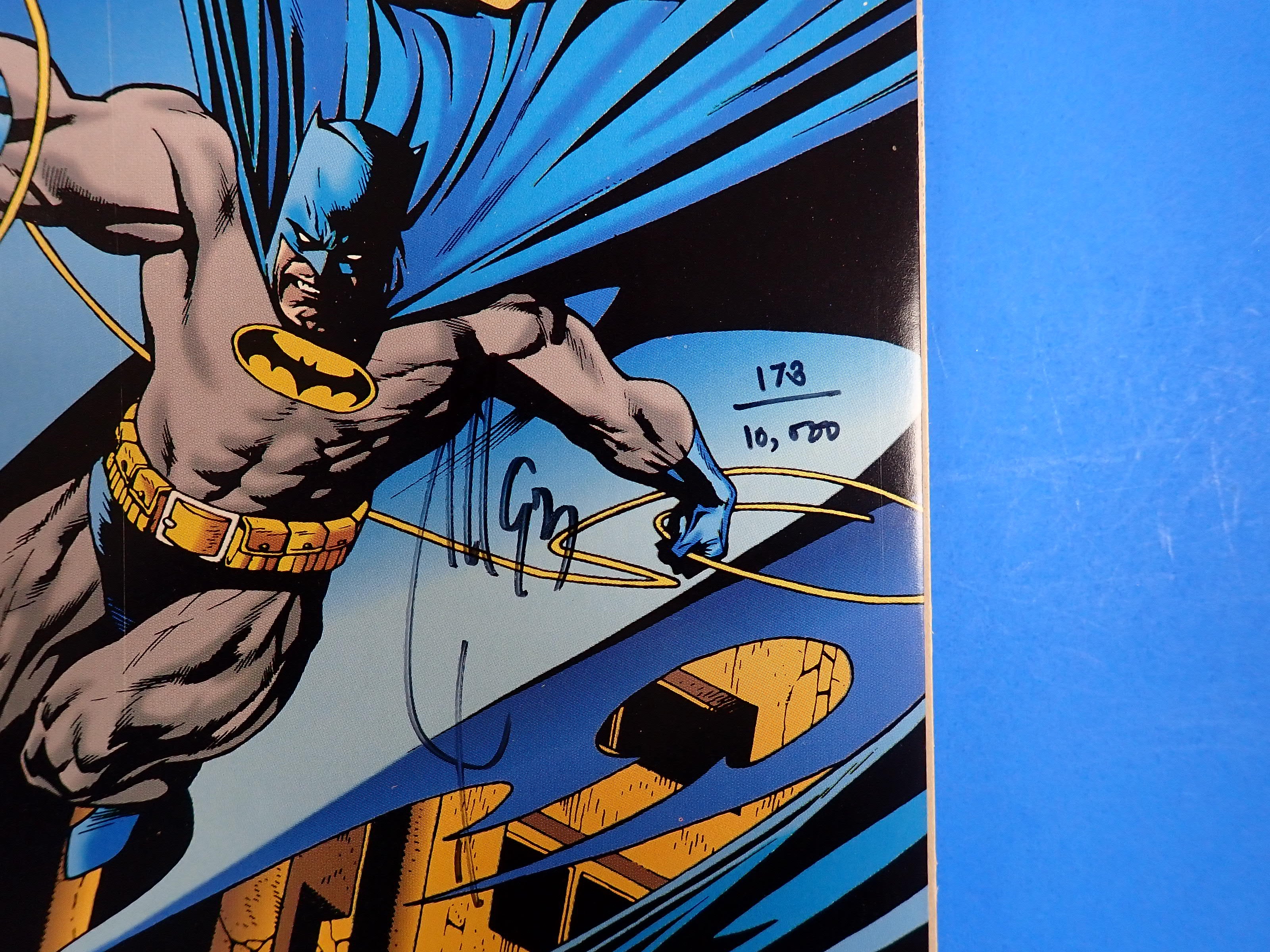 Batman #500 (1993) - VF/VF- (7.5-8.0) - SIGNED Joe Quesada