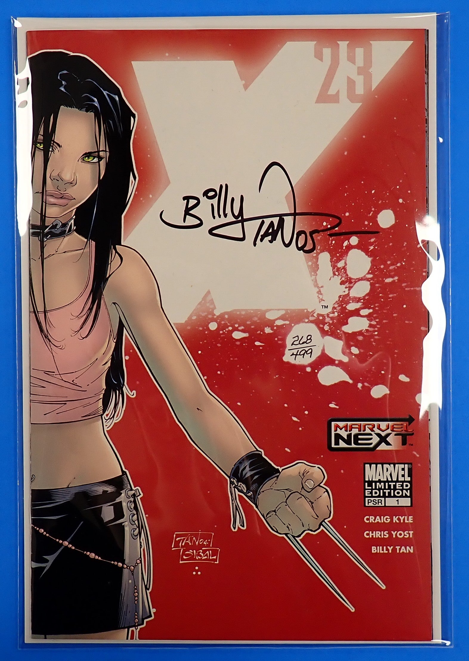 X-23 #1 (2005) - VF+ (8.5) - SIGNED Billy Tan