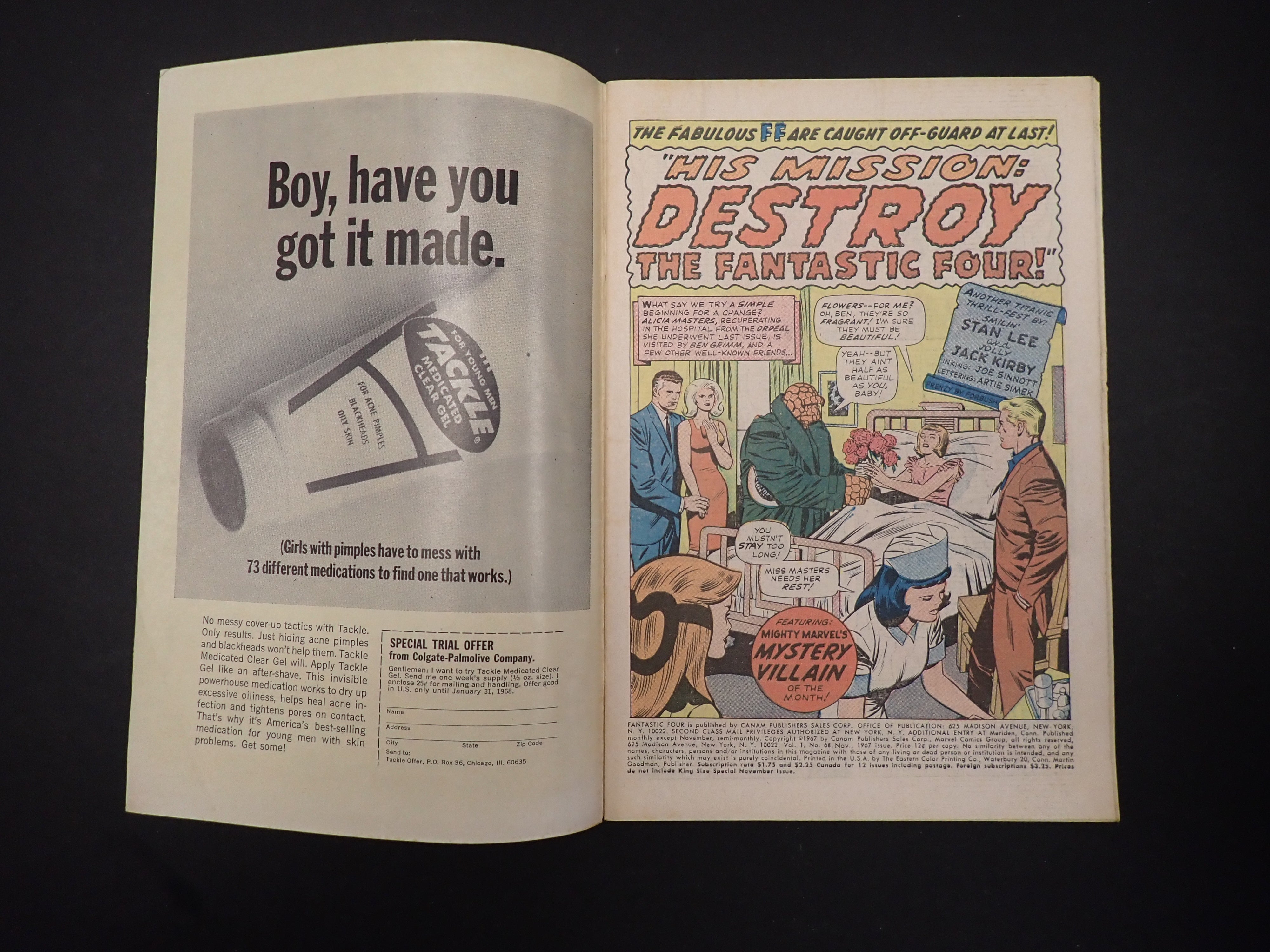 Fantastic Four #68 (1967) VG+