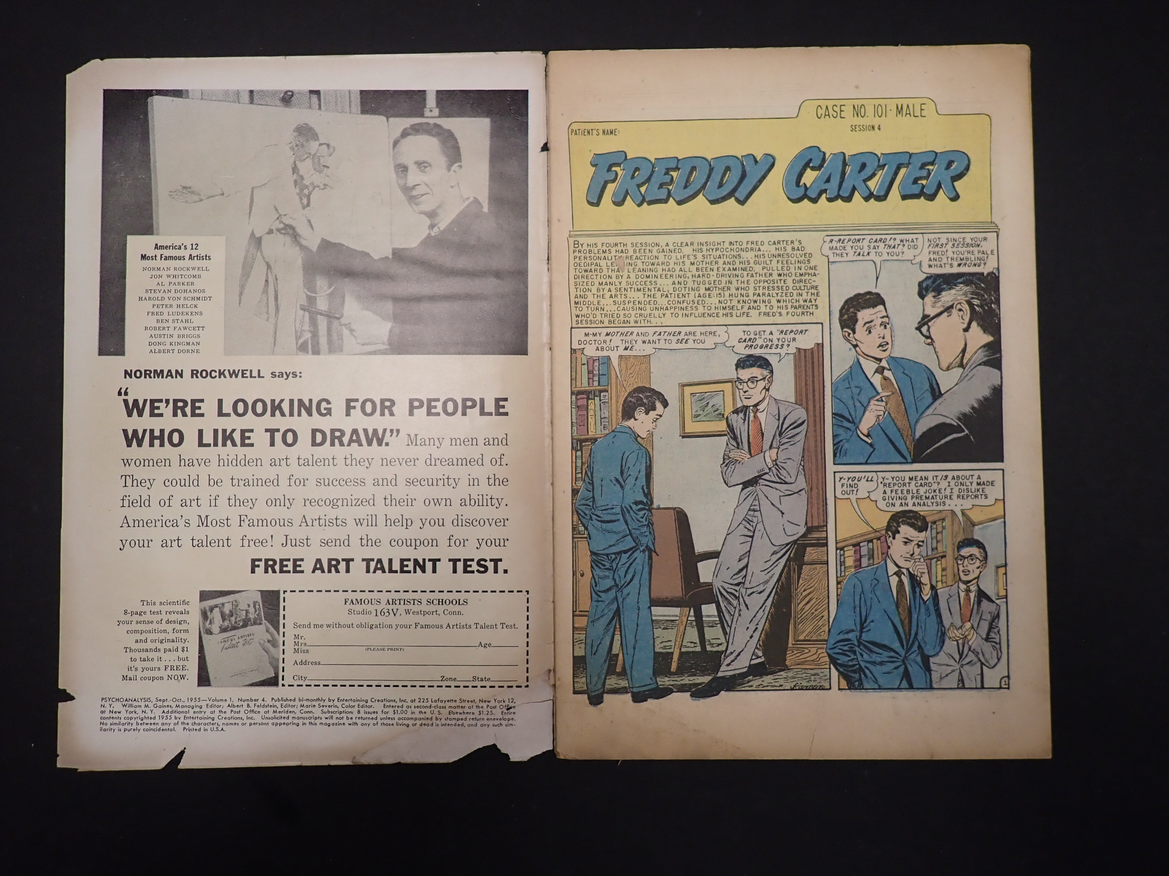 Psychoanalysis #4 (1955) GD