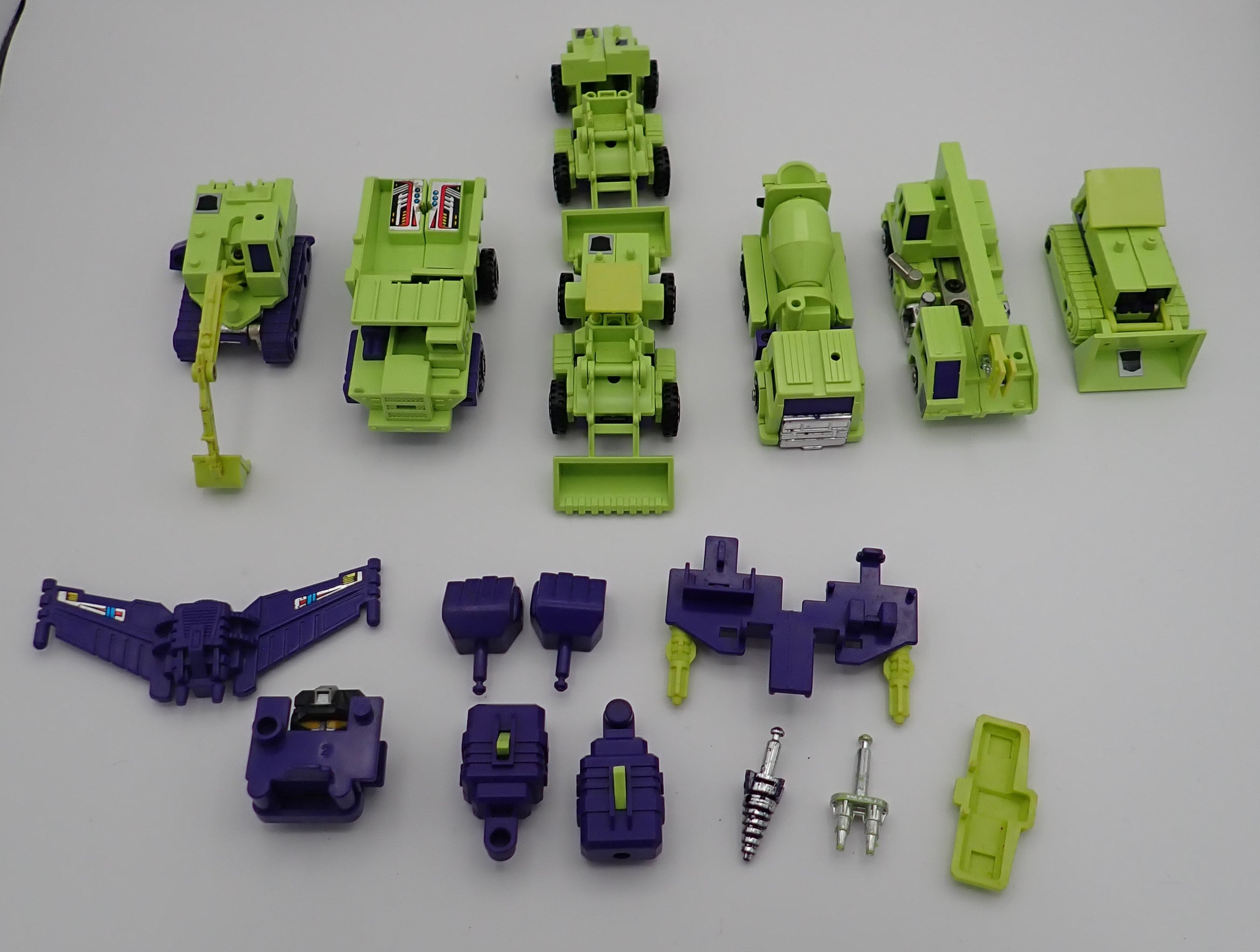 Transformers G1 Devastator Constructicons (Original 1985)