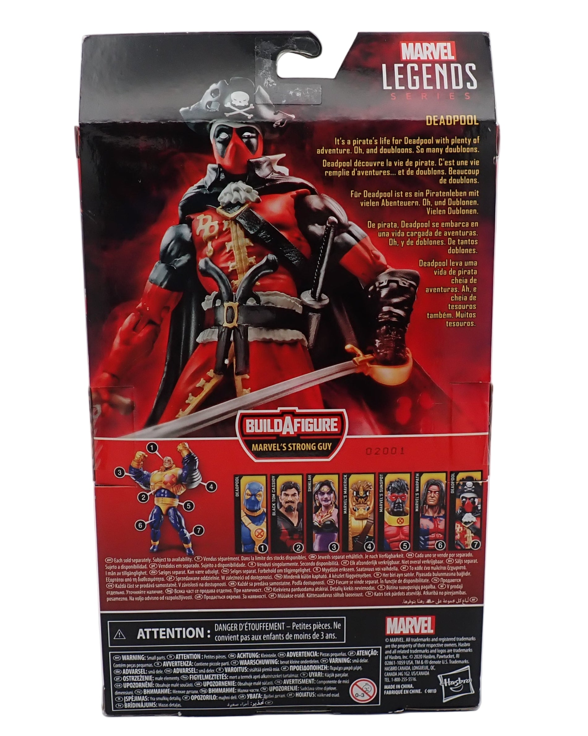 Deadpool (Pirate) - Marvel Legends Figure
