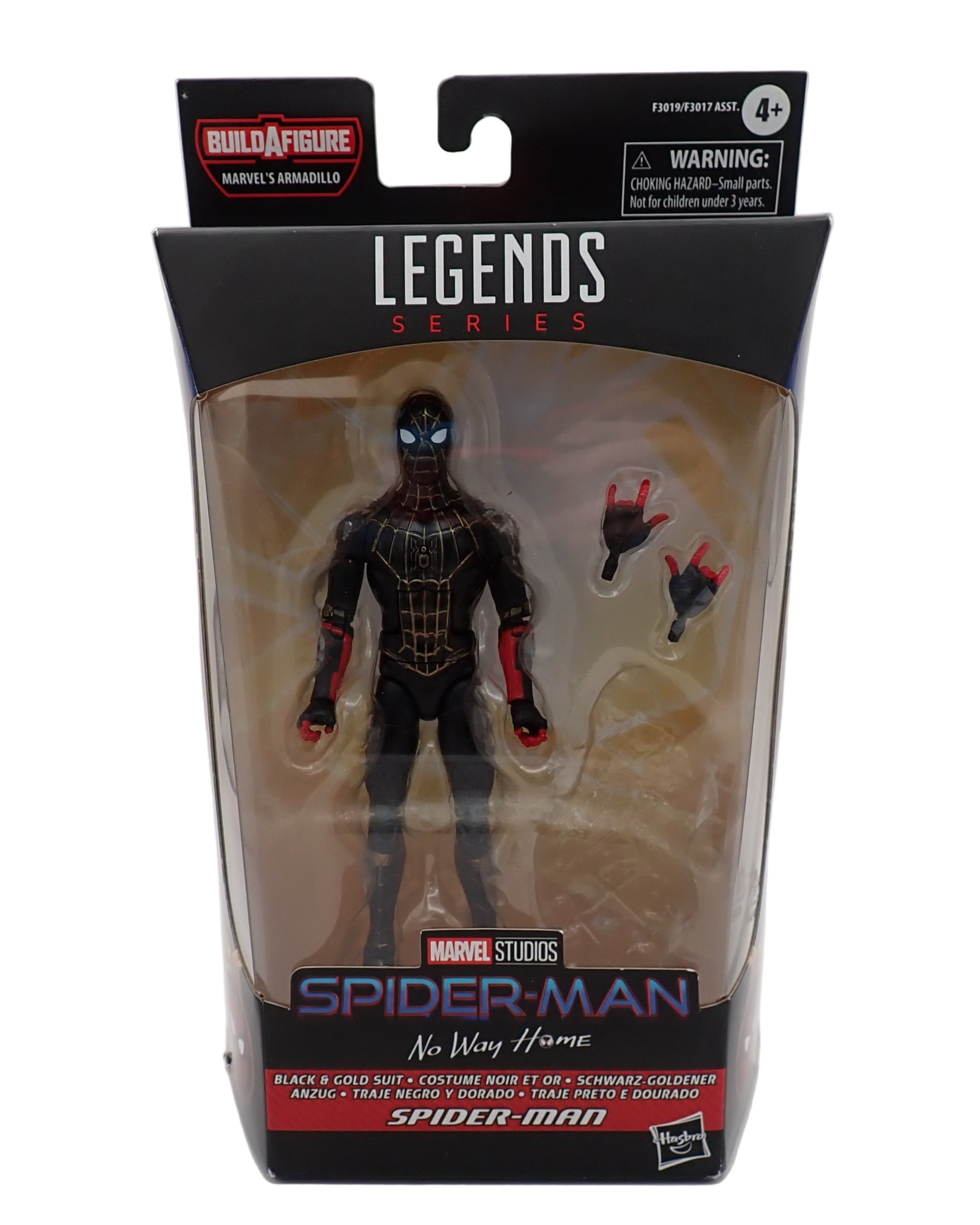 Black & Gold Suit Spider-Man - Marvel Legends Figure
