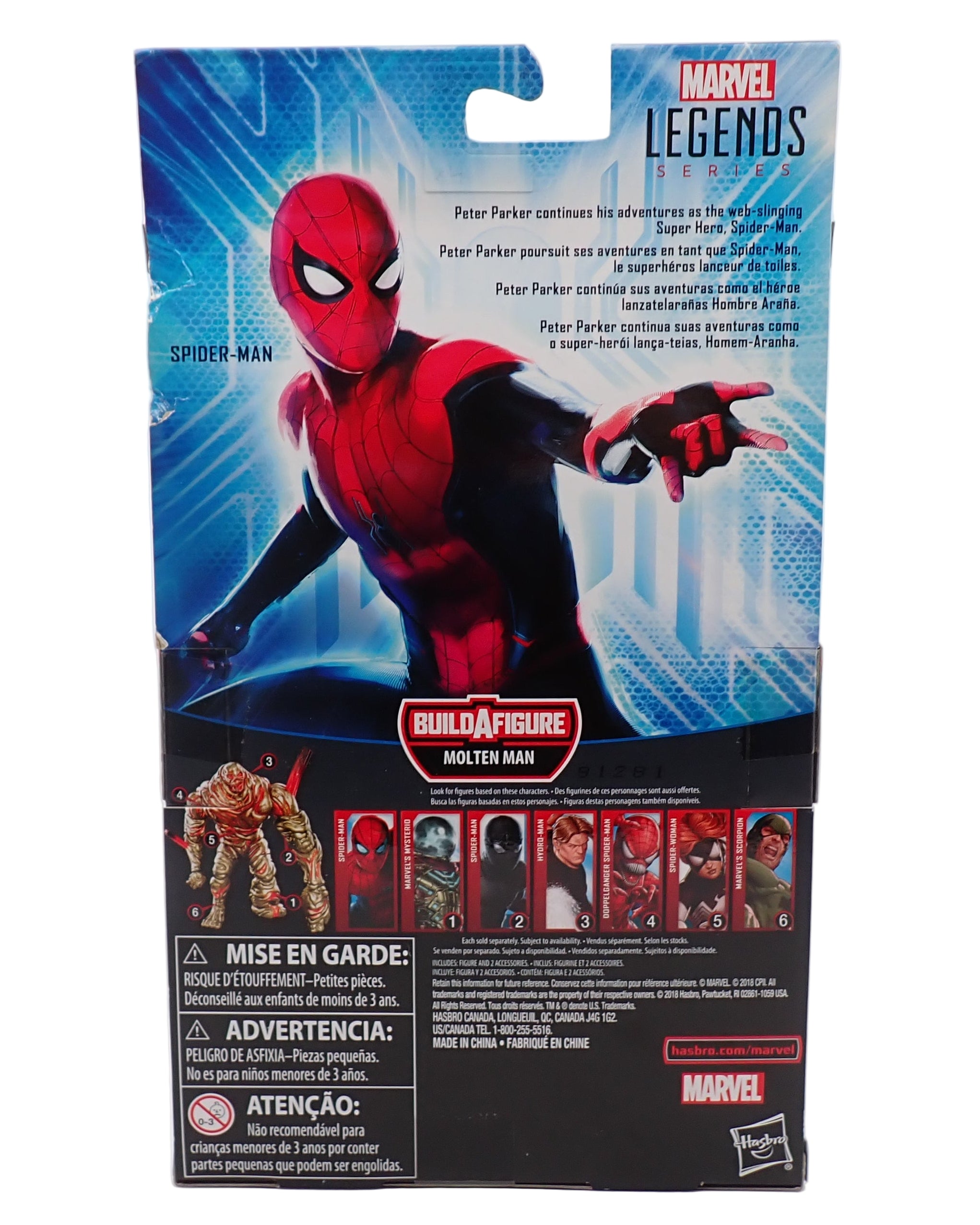 Far From Home Spider-Man - Marvel Legends Figure