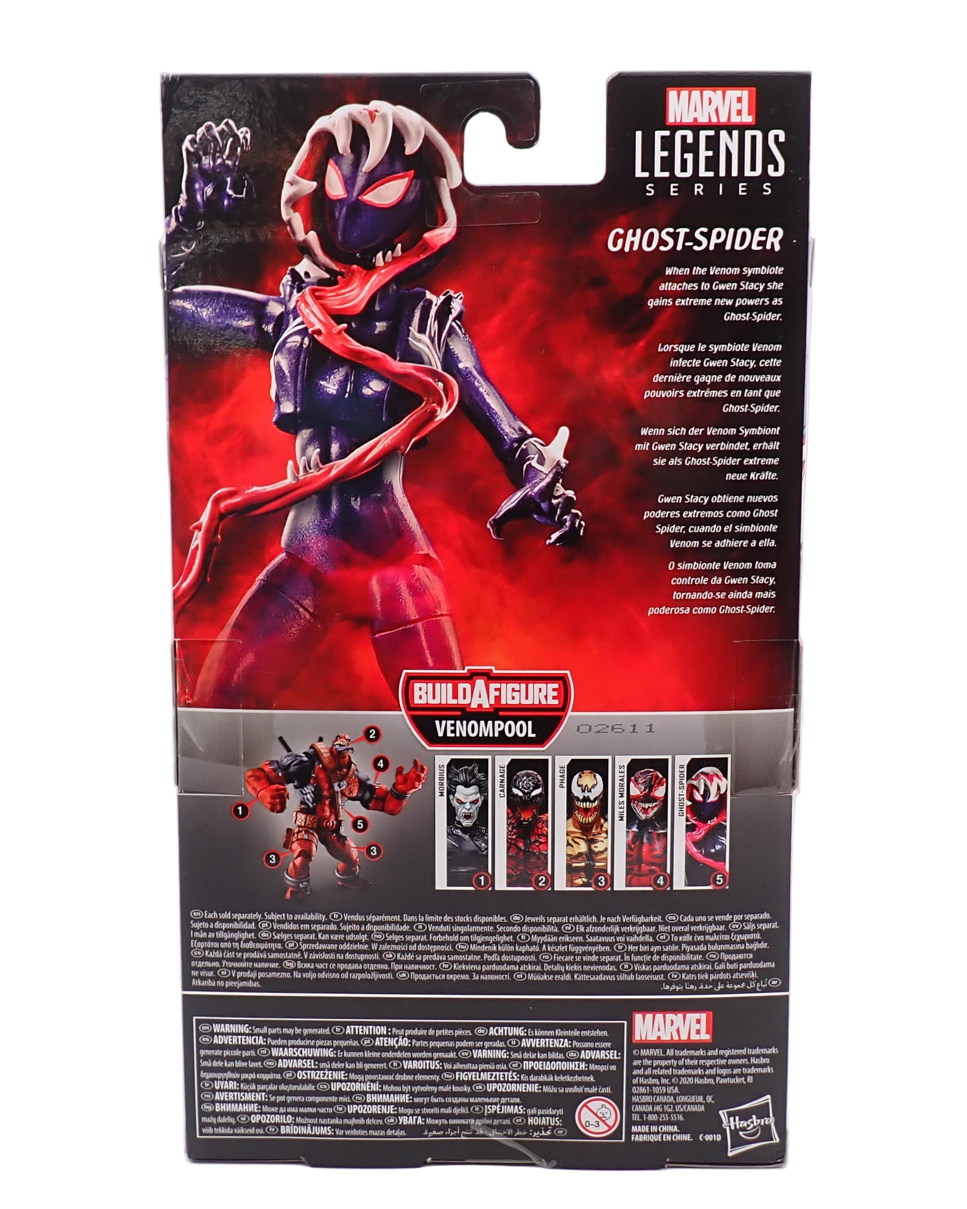 Maximum Venom Ghost-Spider - Marvel Legends Figure