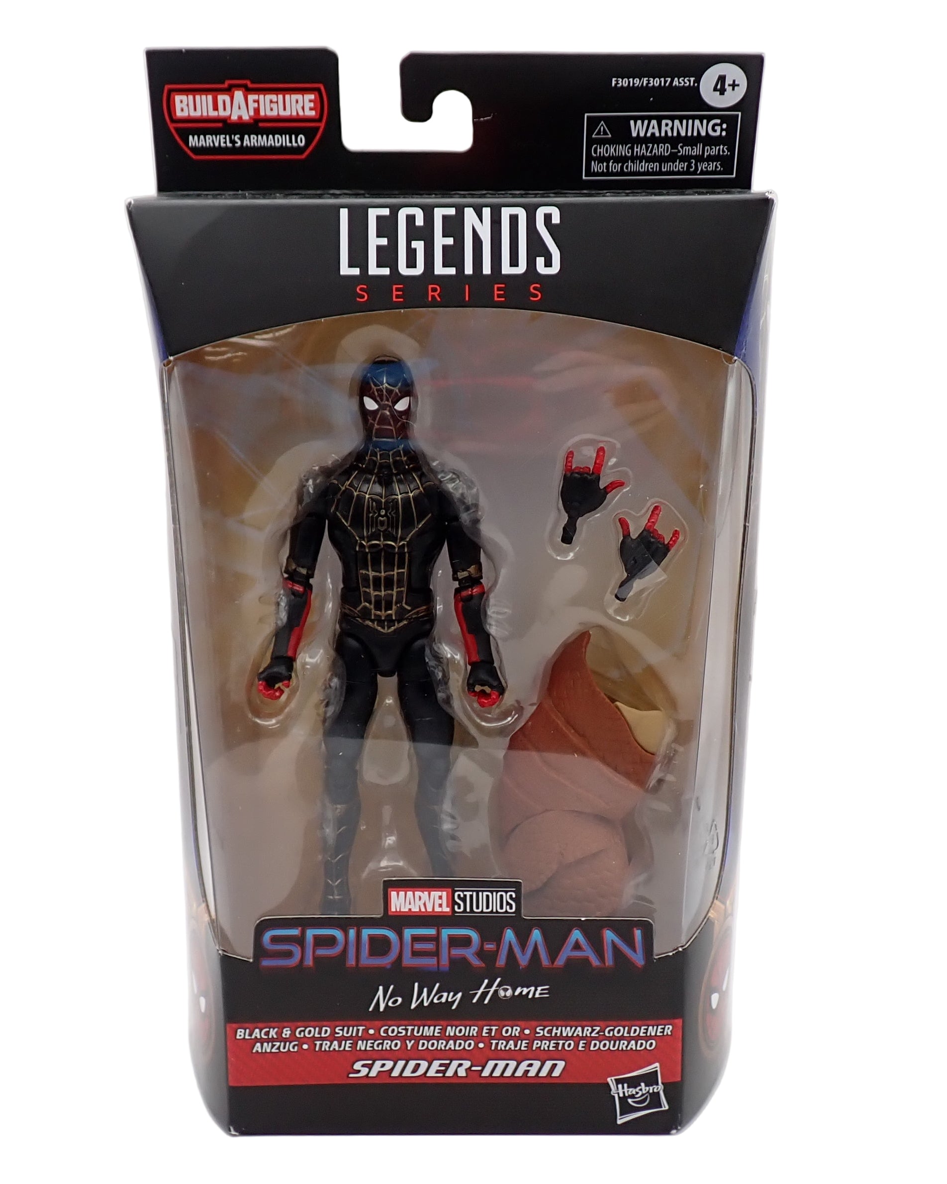 Black & Gold Suit Spider-Man - Marvel Legends Figure