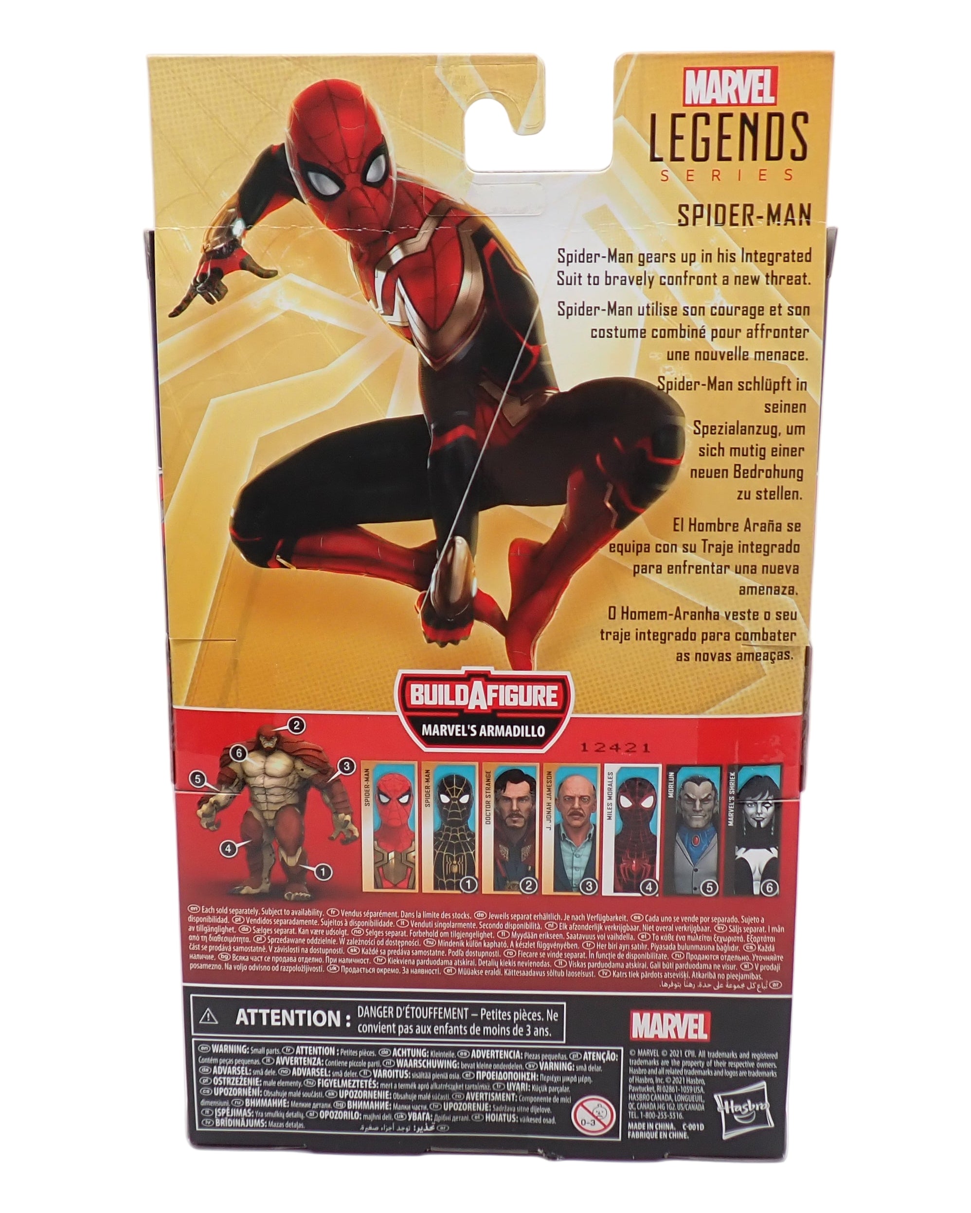 Integrated Suit Spider-Man - Marvel Legends Figure