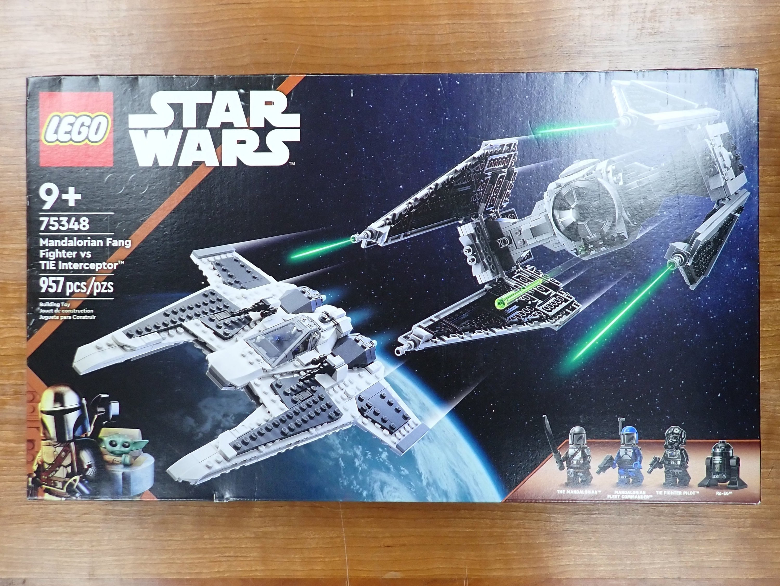 Lego Star Wars: Mandalorian Fang Fighter vs TIE Fighter