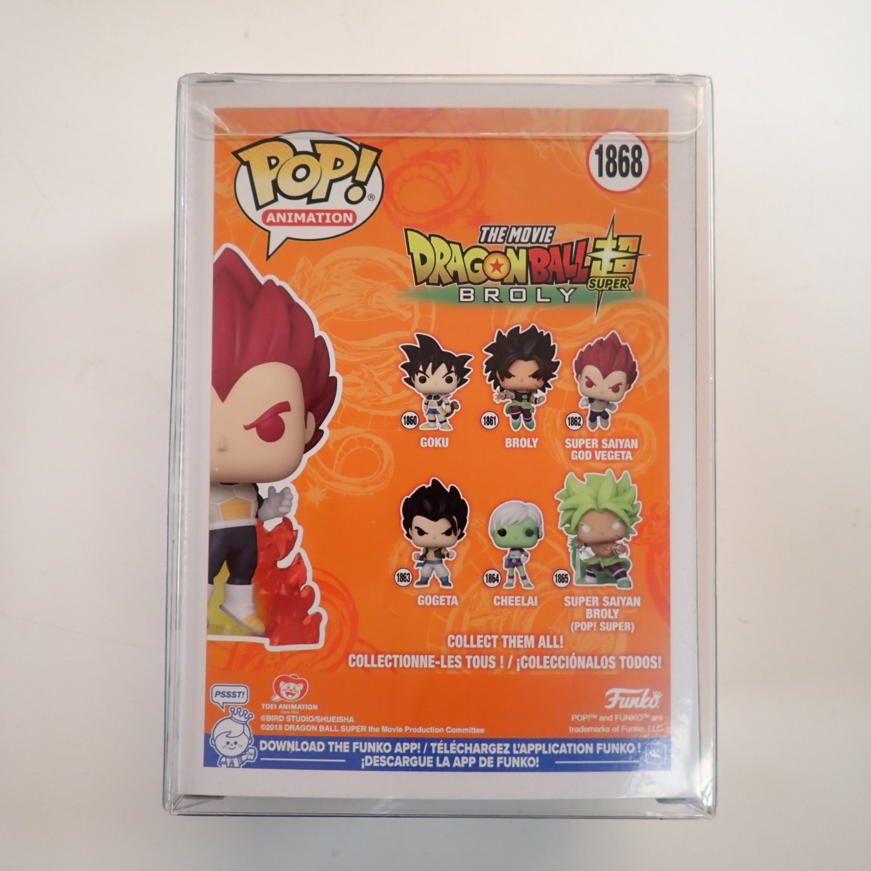 Super Saiyan God Vegeta - POP! #1868