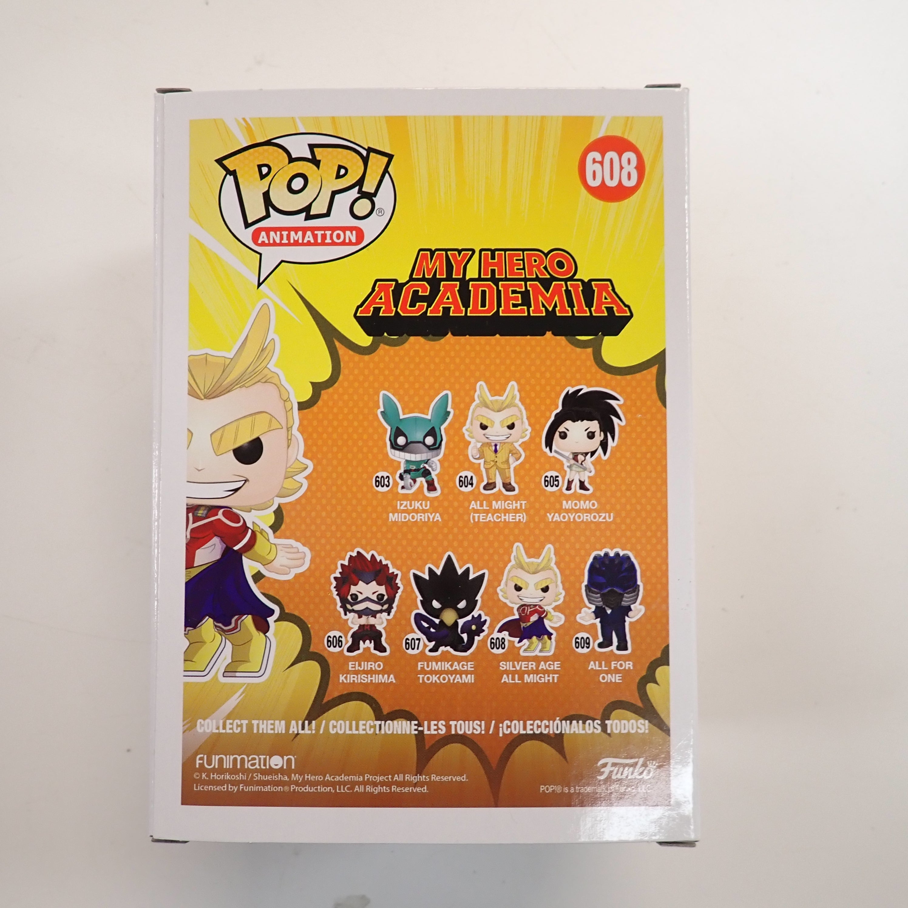 Silver Age All Might - POP! #608