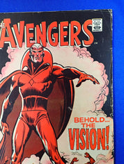 Avengers #57 (1968) - GD/VG (3.0) - 1st Vision