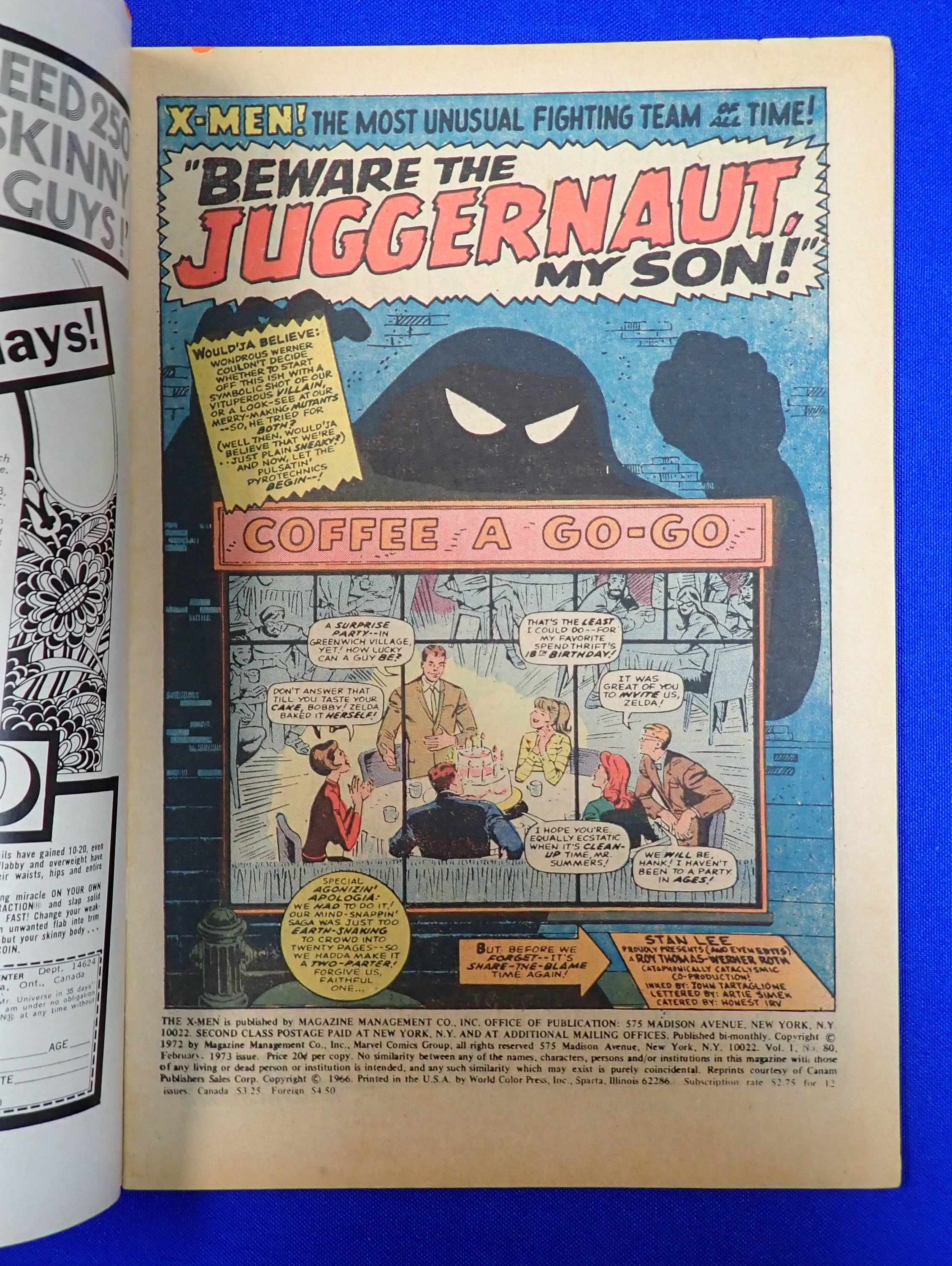 X-Men #80 (1973) - FN- (5.5)