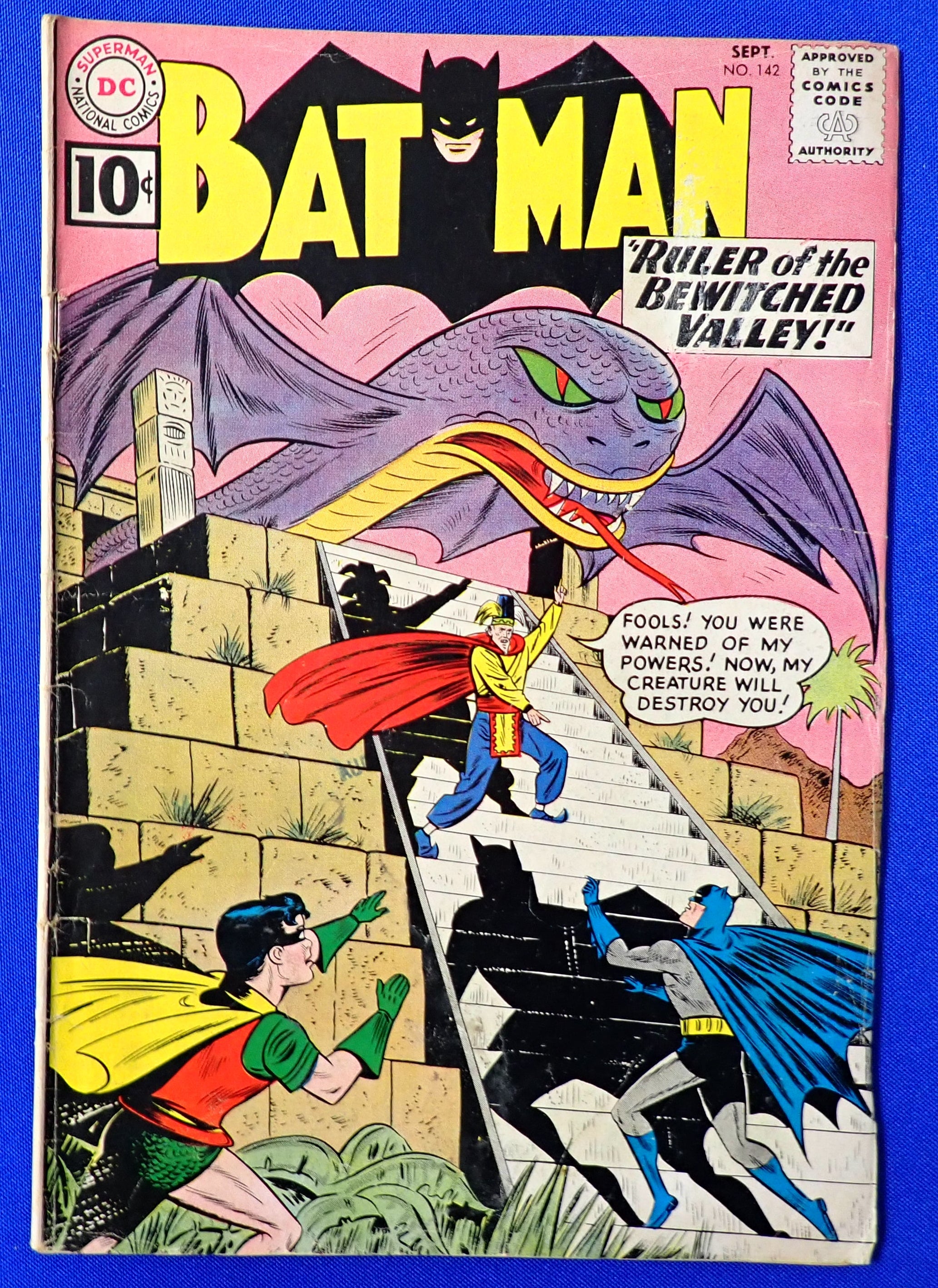 Batman #142 (1961) - VG- (3.5)
