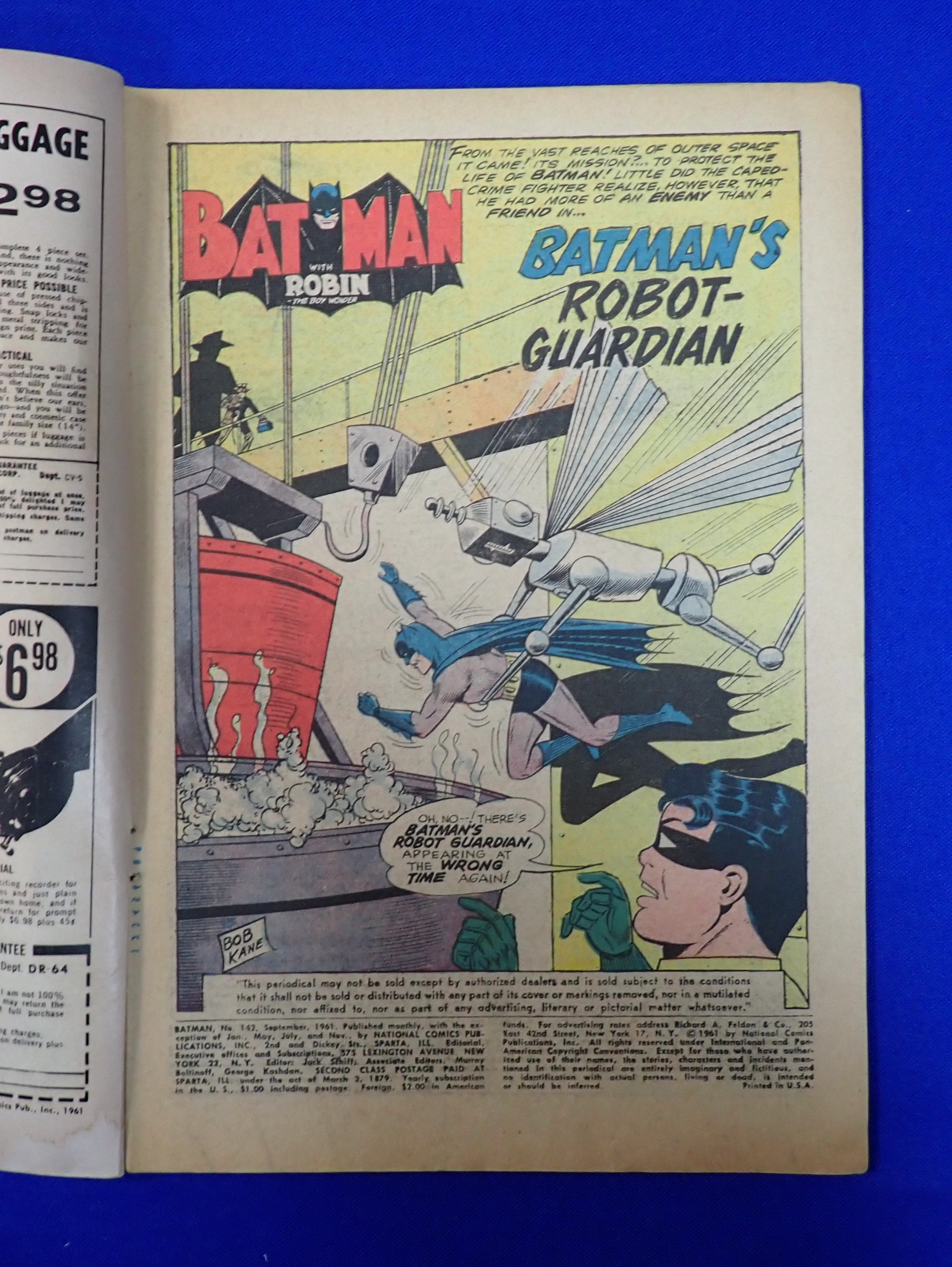 Batman #142 (1961) - VG- (3.5)