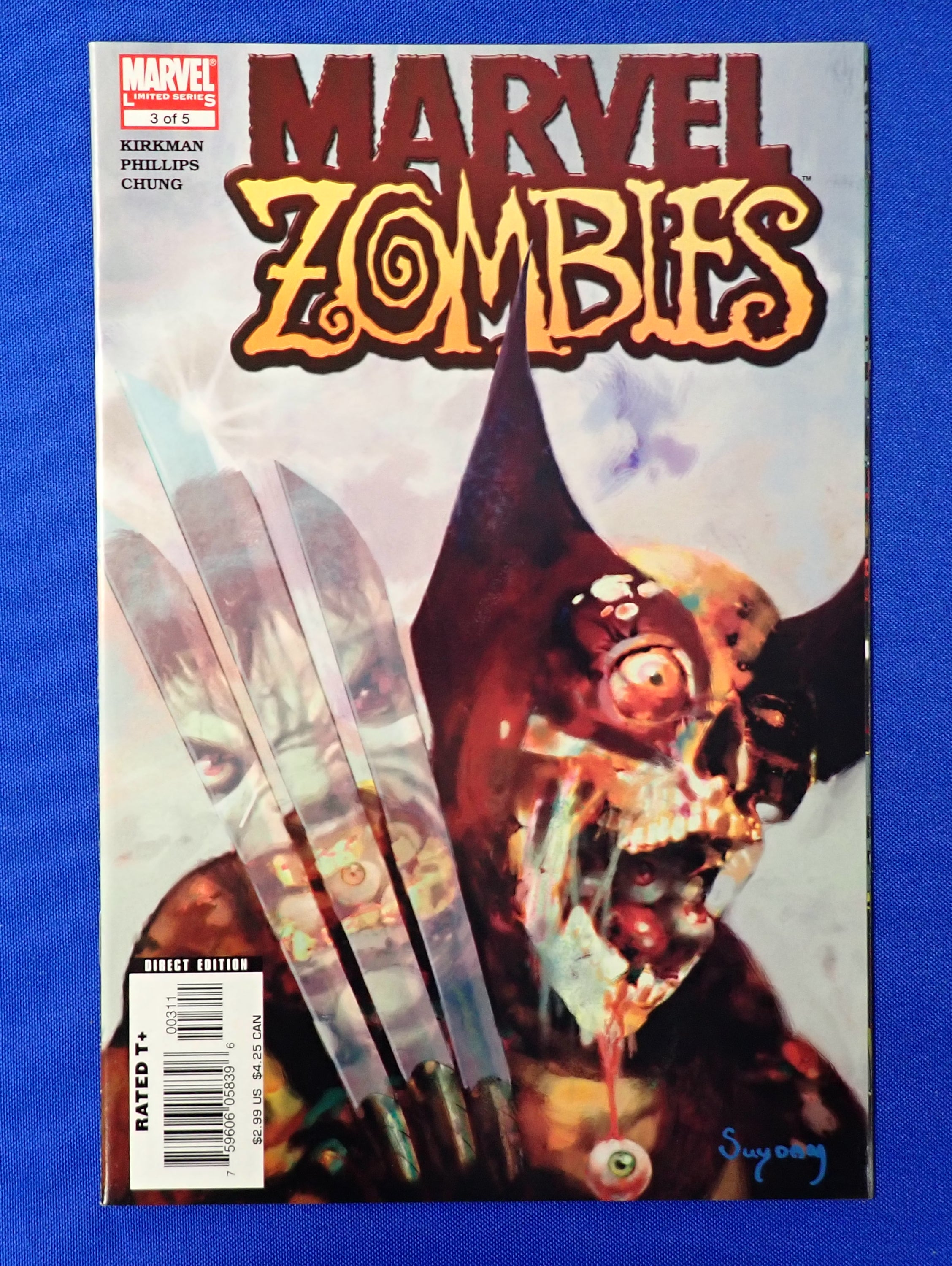 Marvel Zombies #3 (2006) - NM - Hulk #340 Homage