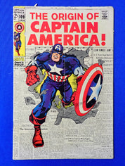 Captain America #109 (1969) - VG- (3.5)
