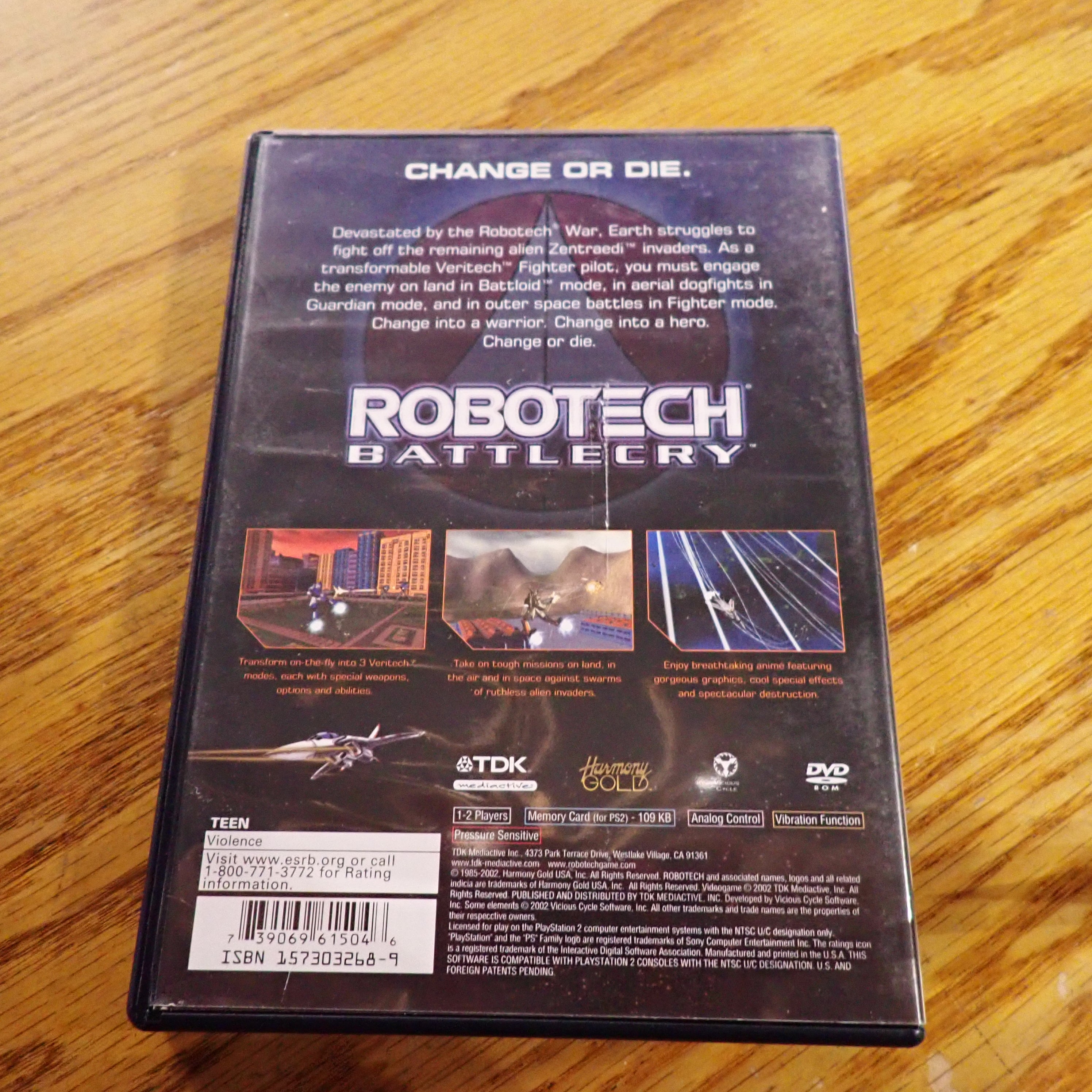 Robotech Battlecry - PS2