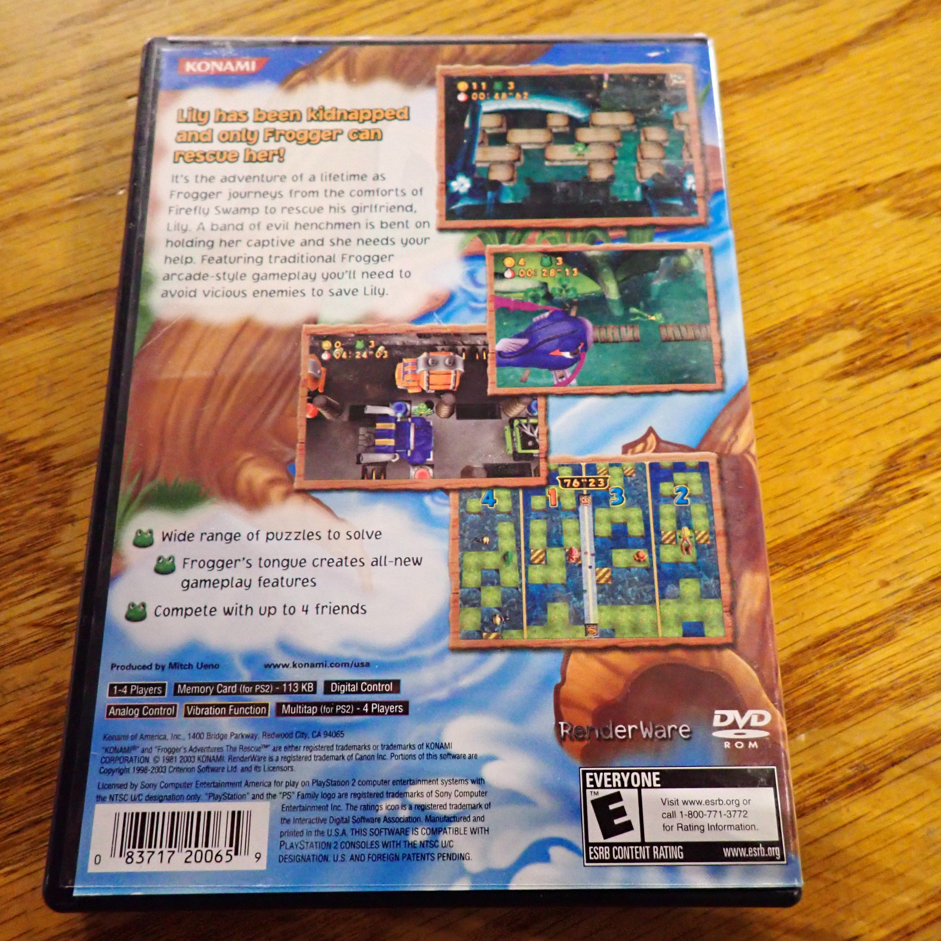Frogger's Adventures the Rescue - PS2