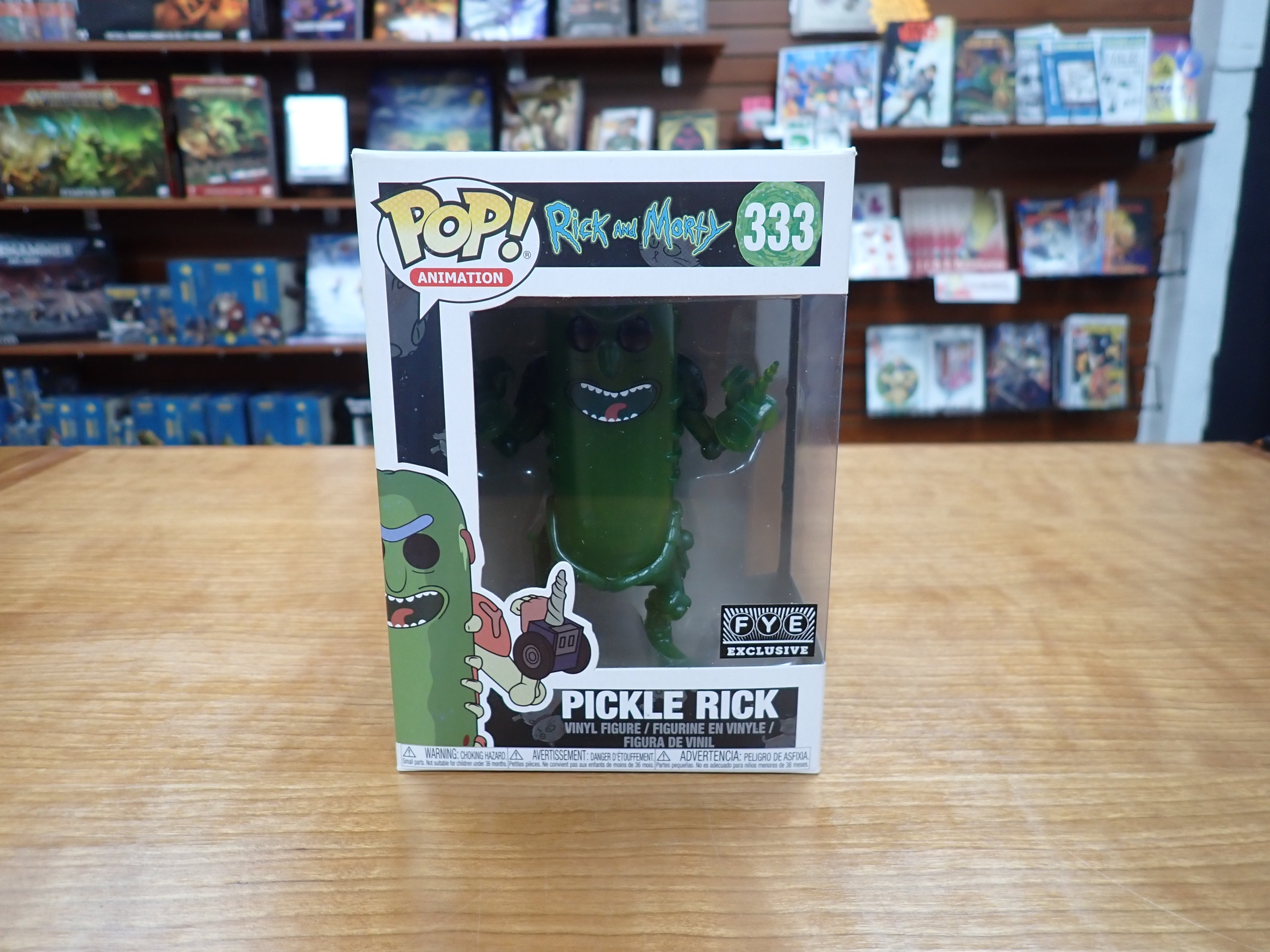 Pickle Rick - POP! #333 FYE Exclusive