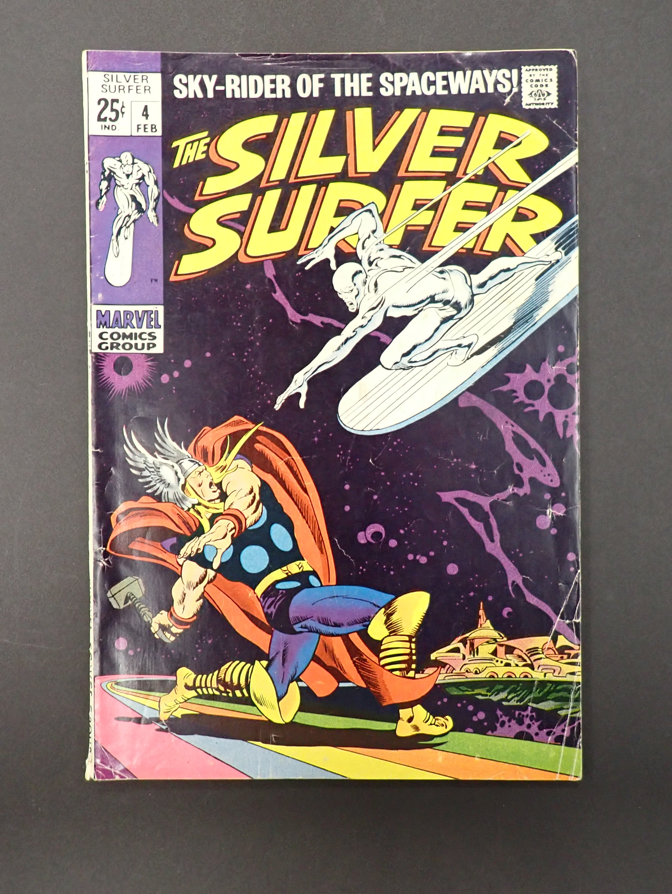 Silver Surfer #4 (1969) VG-