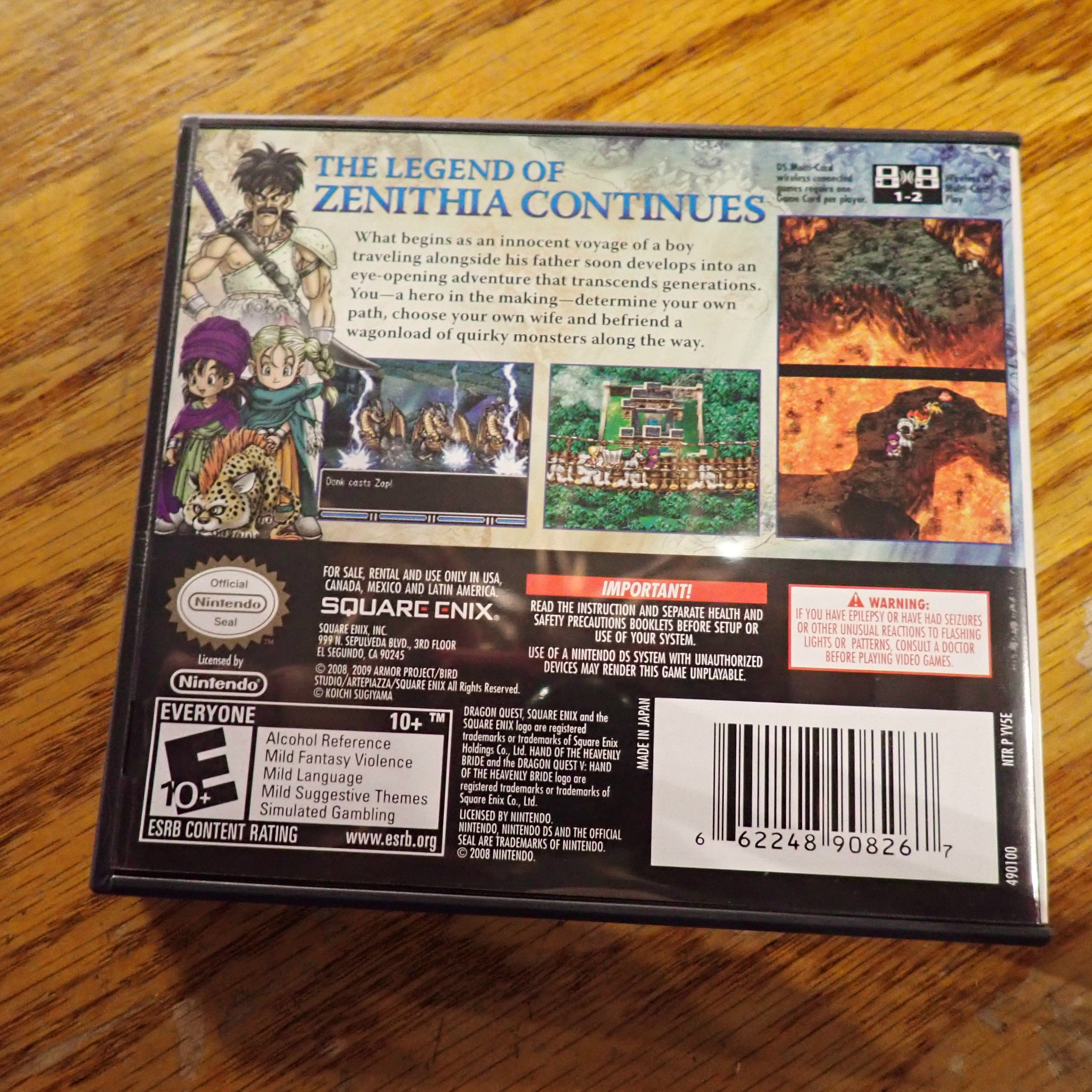 Dragon Quest V: Hand of the Heavenly Bride - DS
