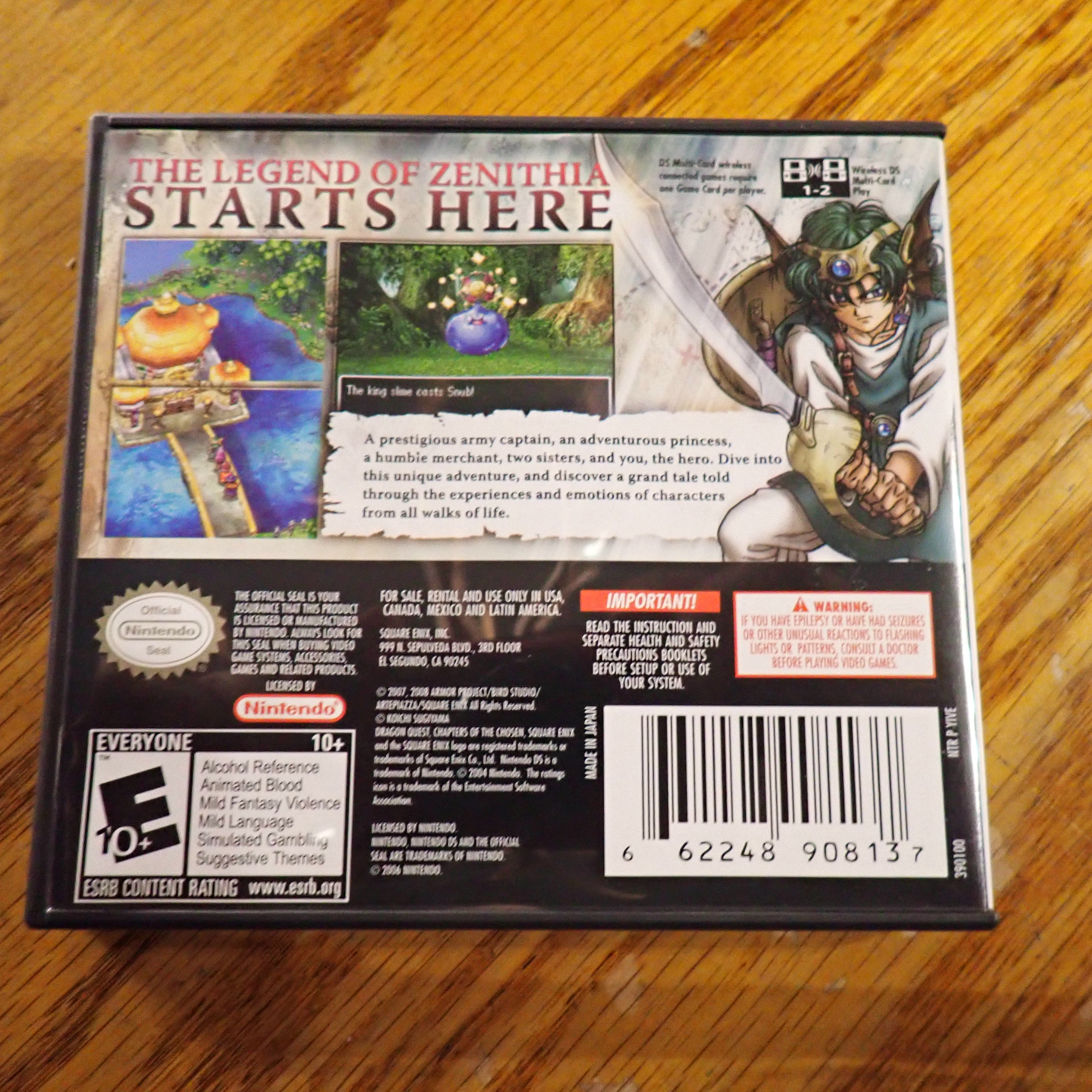 Dragon Quest IV: Chapters of the Chosen - DS