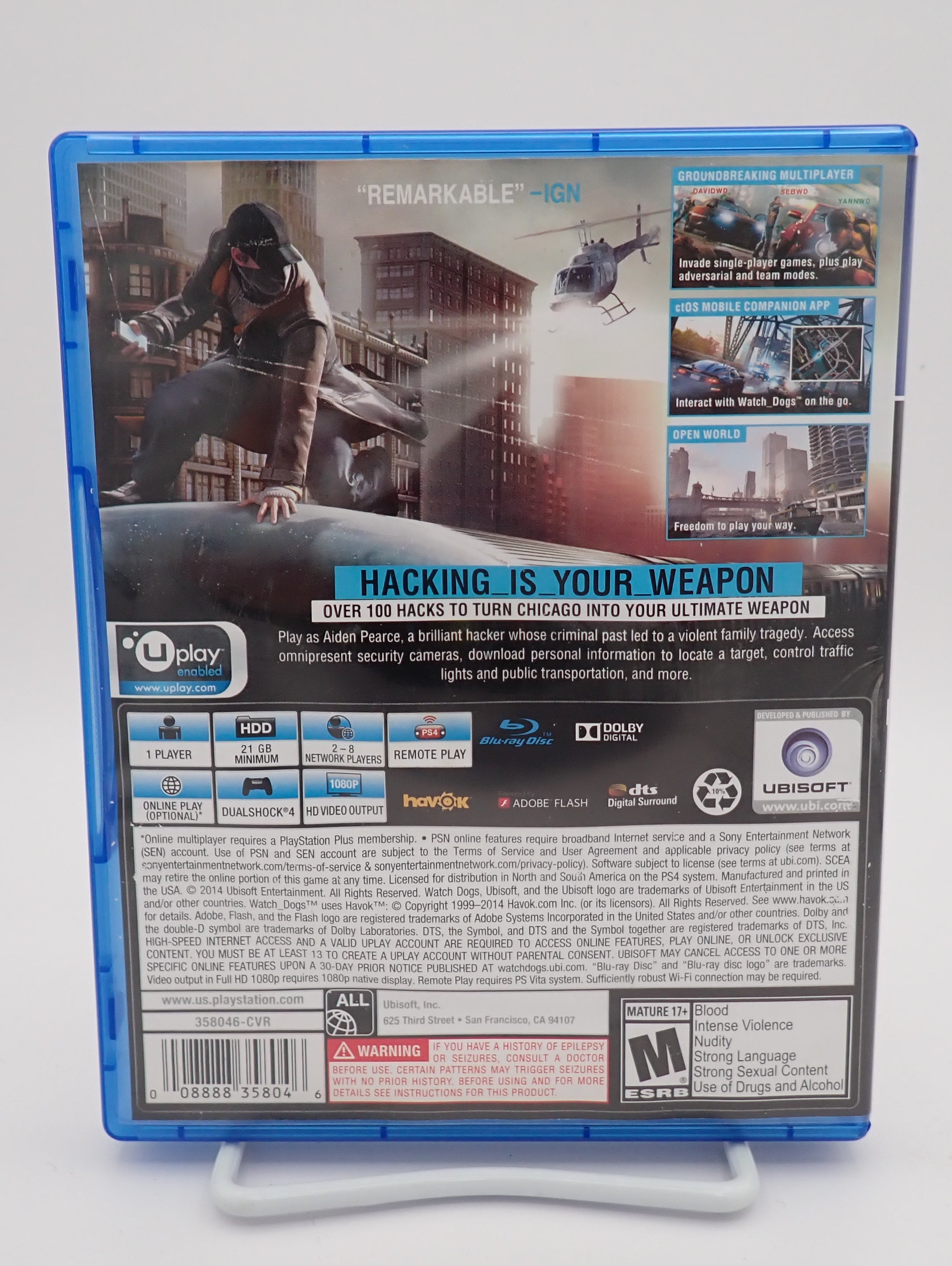 Watch Dogs - PS4