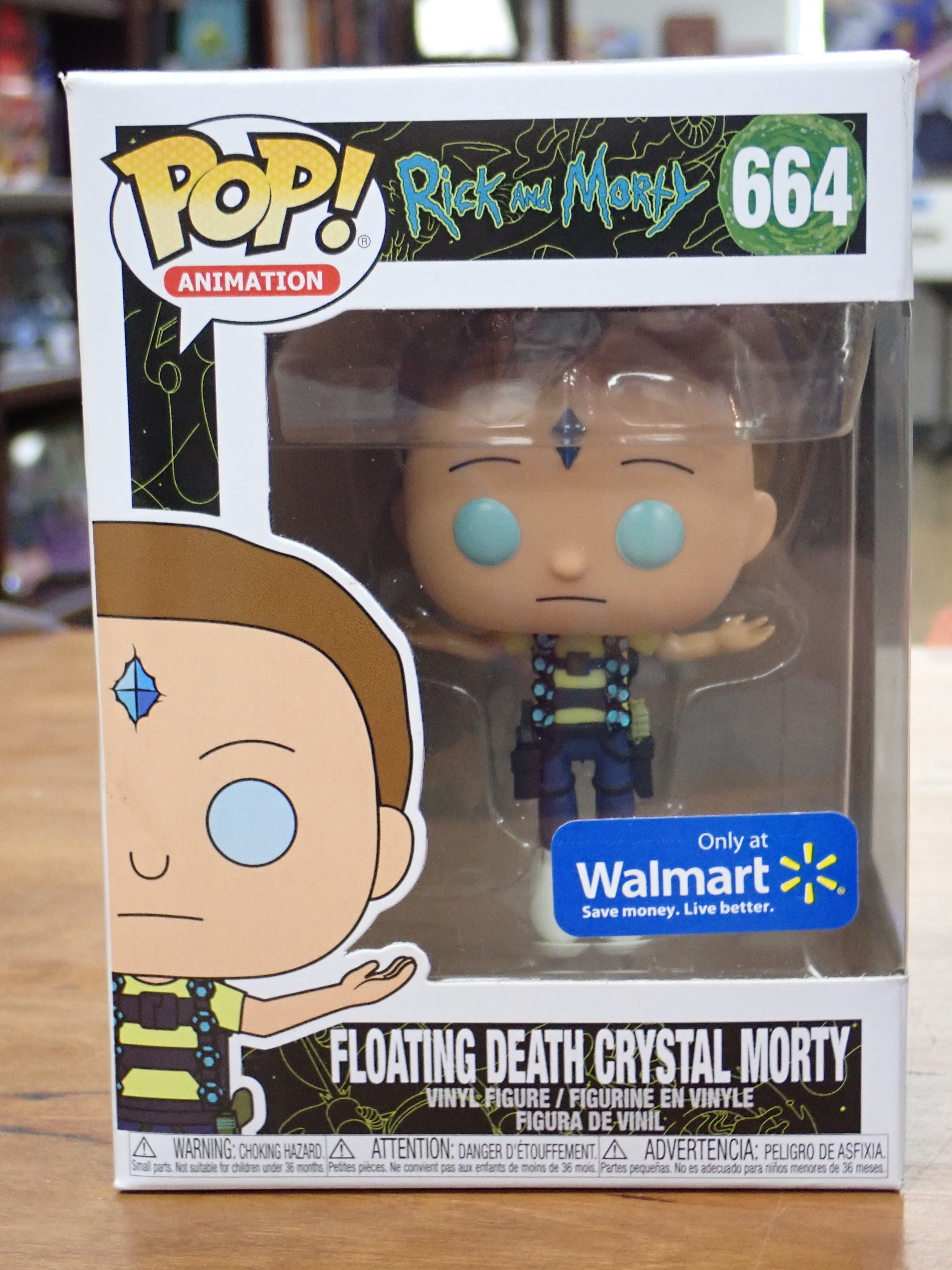 Floating Death Crystal Morty